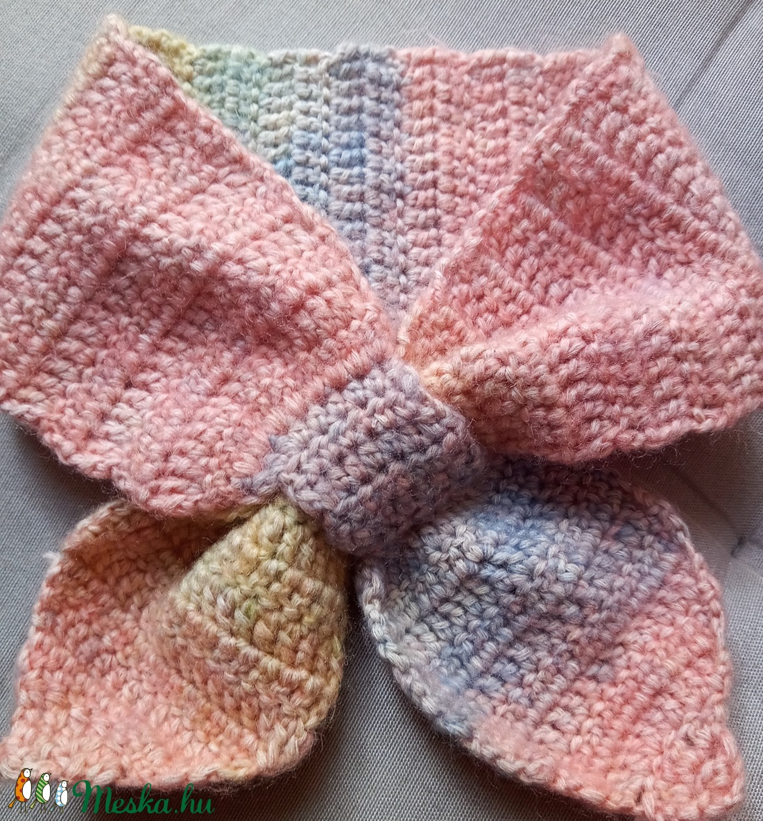 Horgolt sálacska - ruha & divat - sál, sapka, kendő - sál - Meska.hu