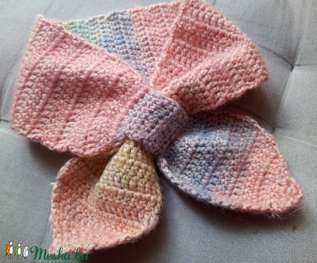 Horgolt sálacska - ruha & divat - sál, sapka, kendő - sál - Meska.hu