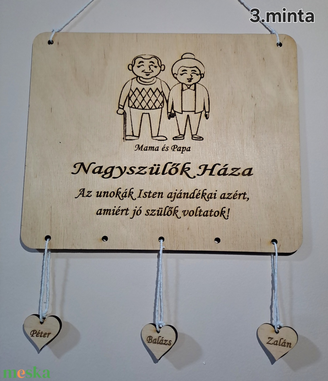 Nagyszülők háza tábla - otthon & életmód - dekoráció - fali és függő dekoráció - falra akasztható dekor - Meska.hu Nagyszülők háza tábla - otthon & életmód - dekoráció - fali és függő dekoráció - falra akasztható dekor - Meska.hu