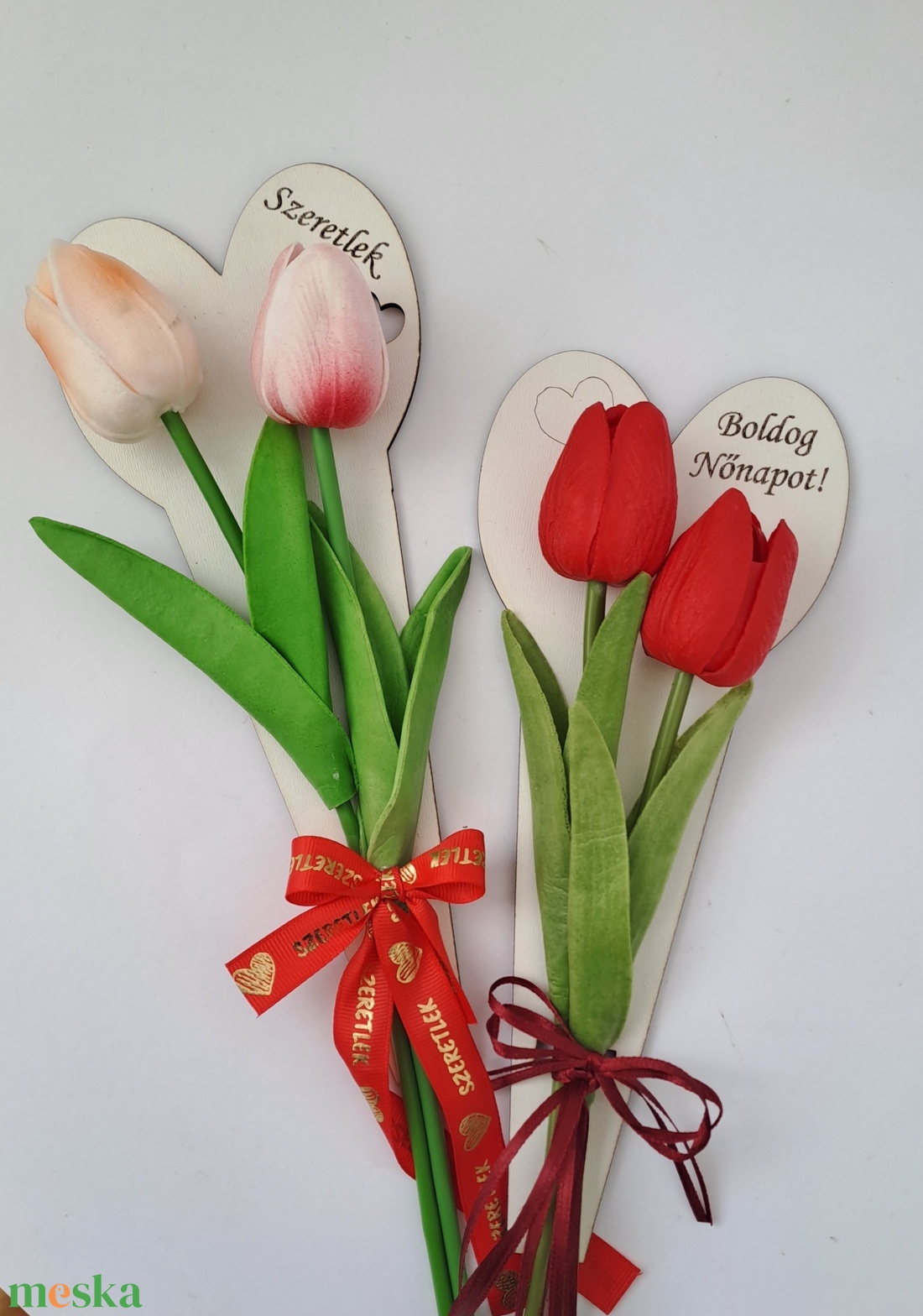 Tulipán dísztáblán - otthon & életmód - dekoráció - virágdísz és tartó - csokor & virágdísz - Meska.hu Tulipán dísztáblán - otthon & életmód - dekoráció - virágdísz és tartó - csokor & virágdísz - Meska.hu