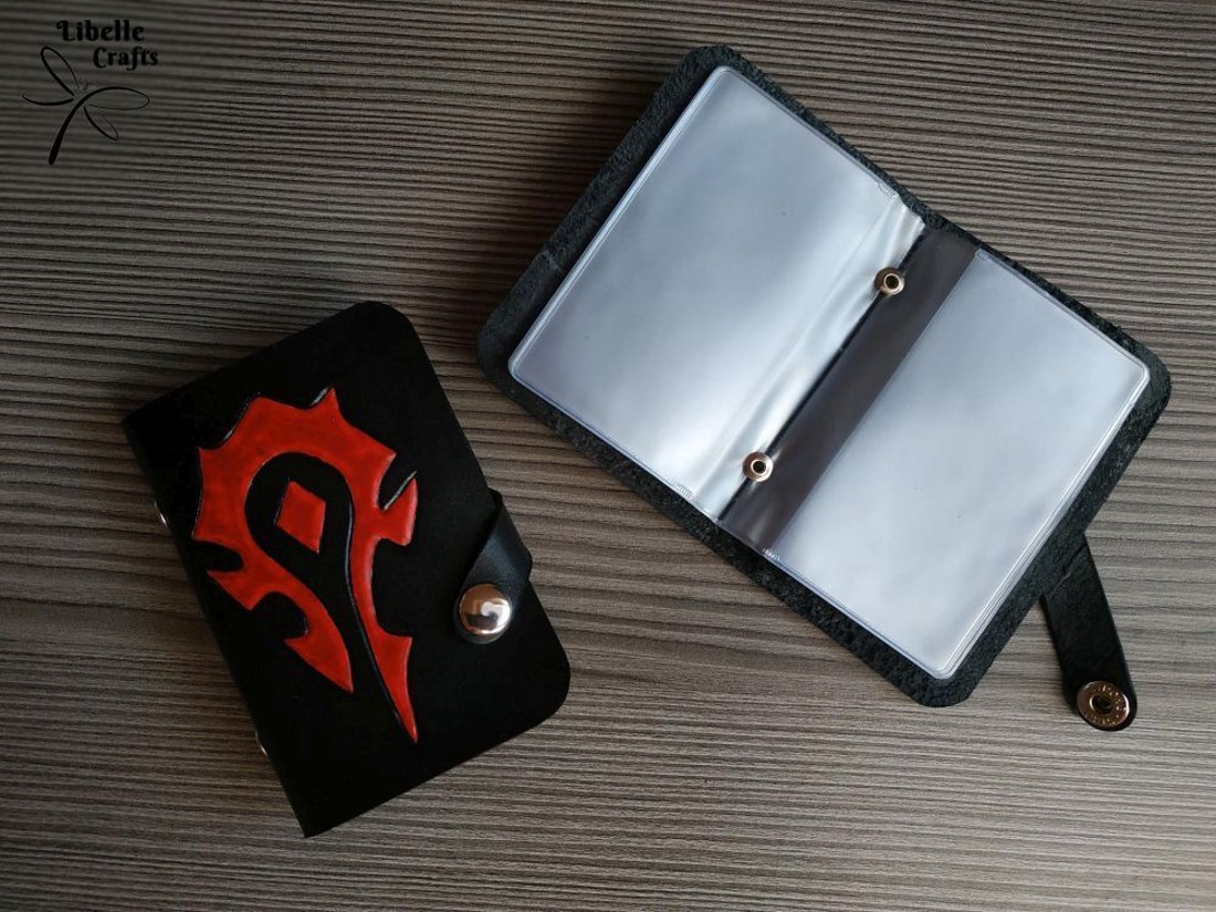 Horda szimbólumos igazolványtartó - táska & tok - pénztárca & más tok - kártyatartó & irattartó - Meska.hu