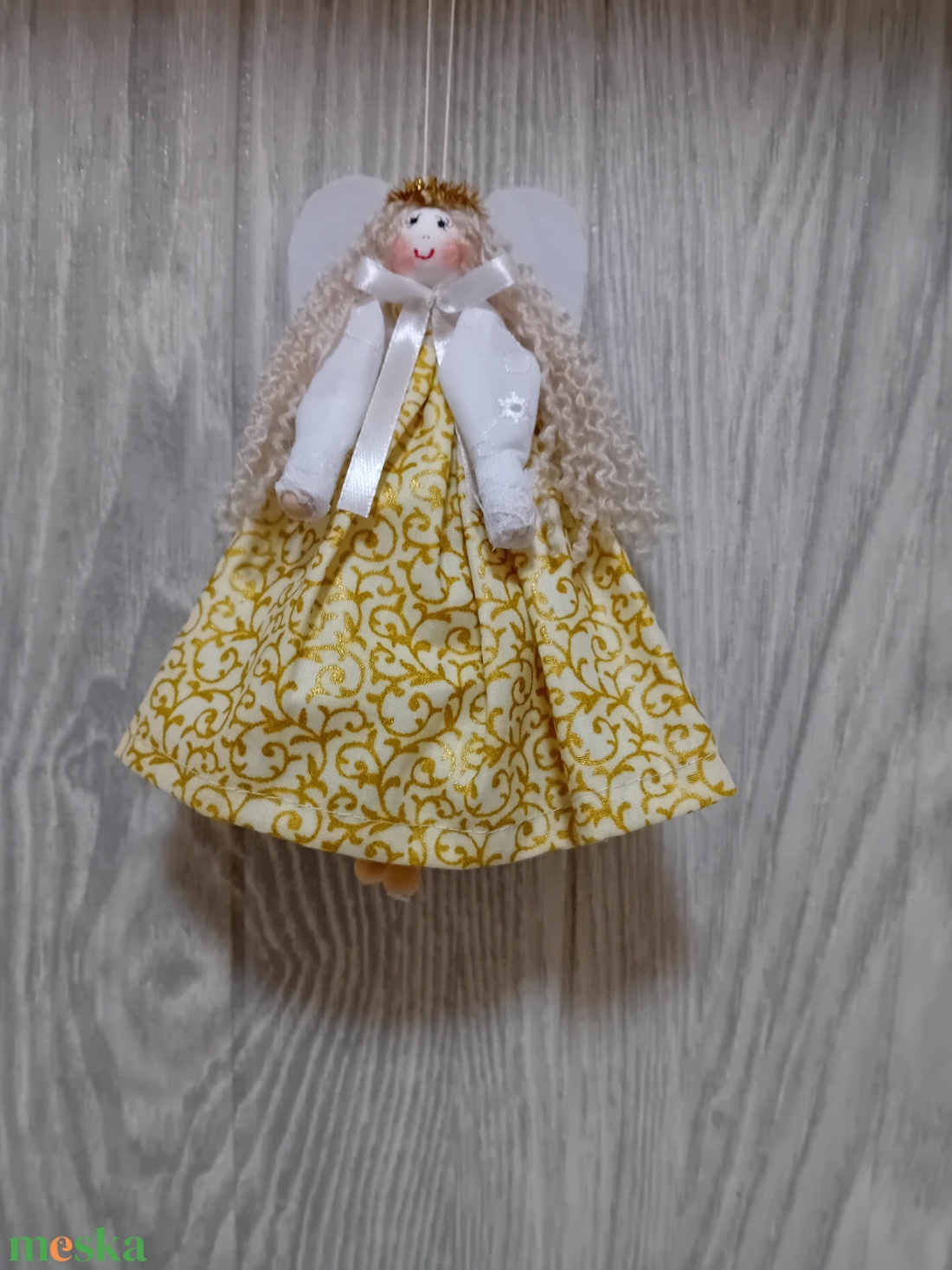 Karácsonyfa dísz angyalka - karácsony - karácsonyi lakásdekoráció - karácsonyfadíszek - Meska.hu