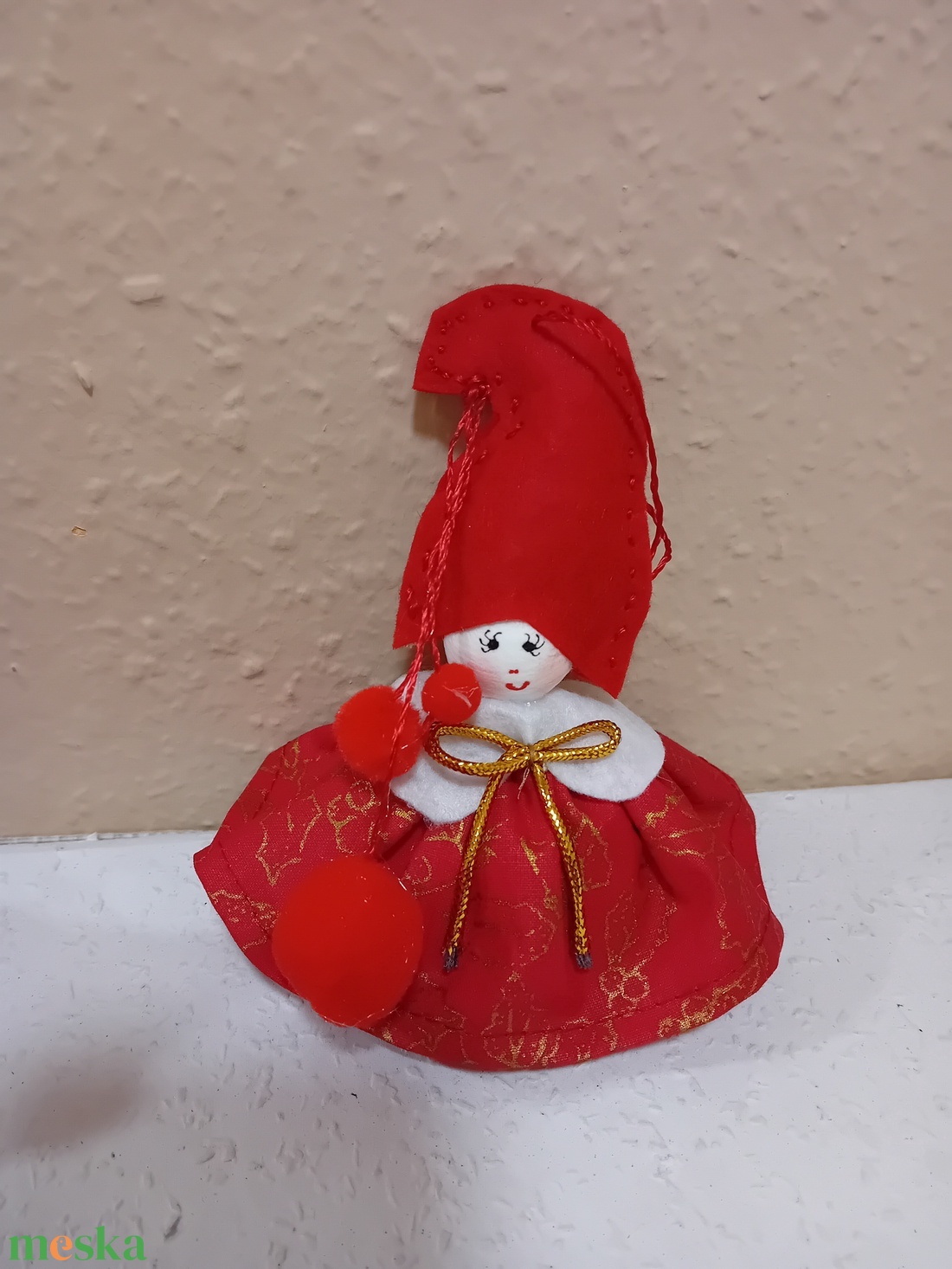  karácsonyfadísz manó - otthon & életmód - dekoráció - fali és függő dekoráció - függődísz - Meska.hu