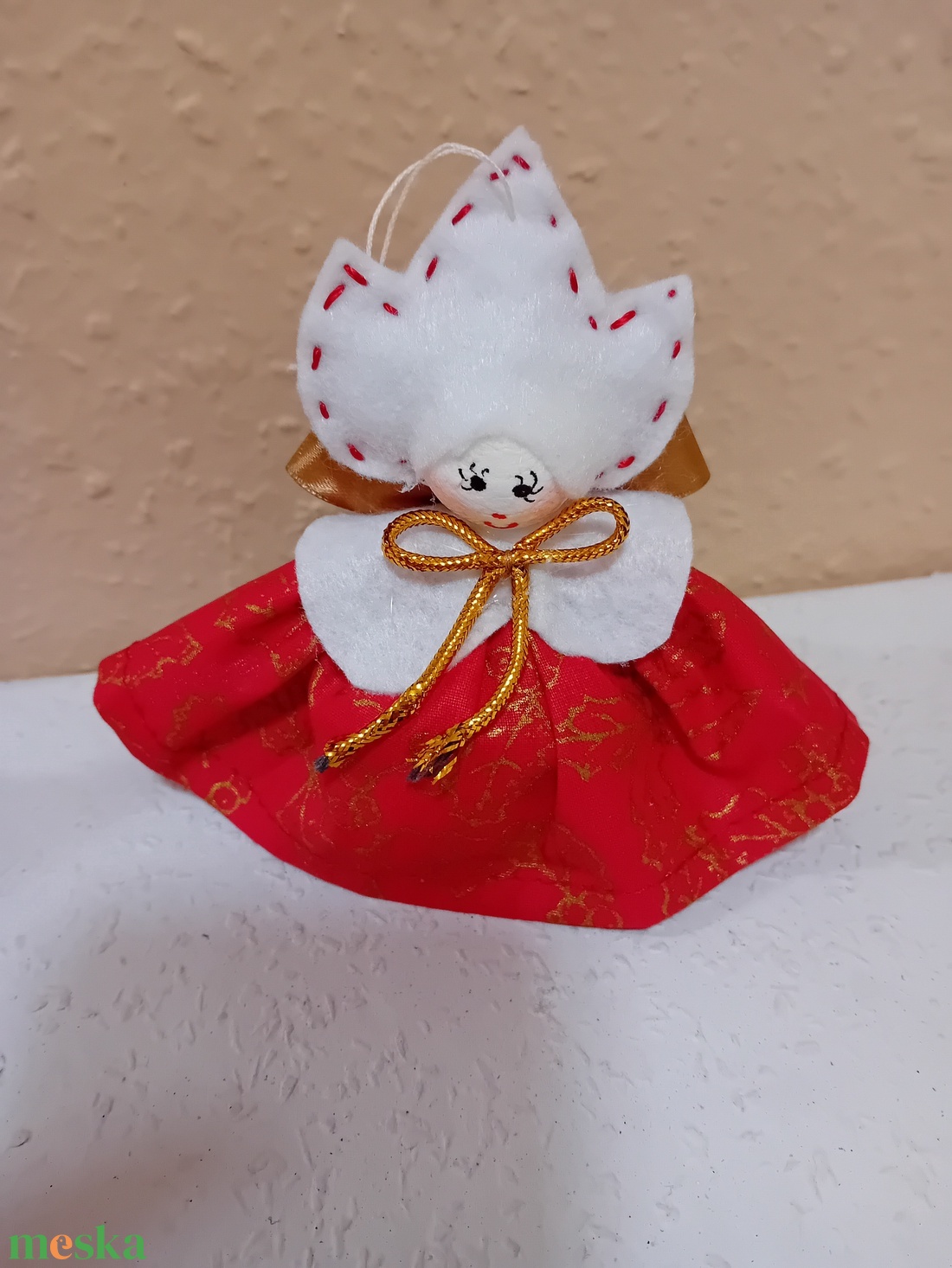  karácsonyfadísz manó - otthon & életmód - dekoráció - fali és függő dekoráció - függődísz - Meska.hu