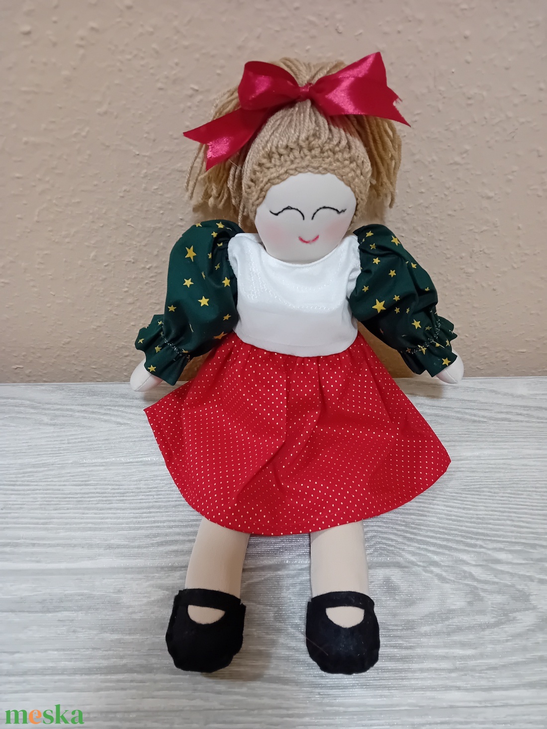 Magyaros ruhás baba öltöztethető - játék & sport - baba & babaház - baba - Meska.hu