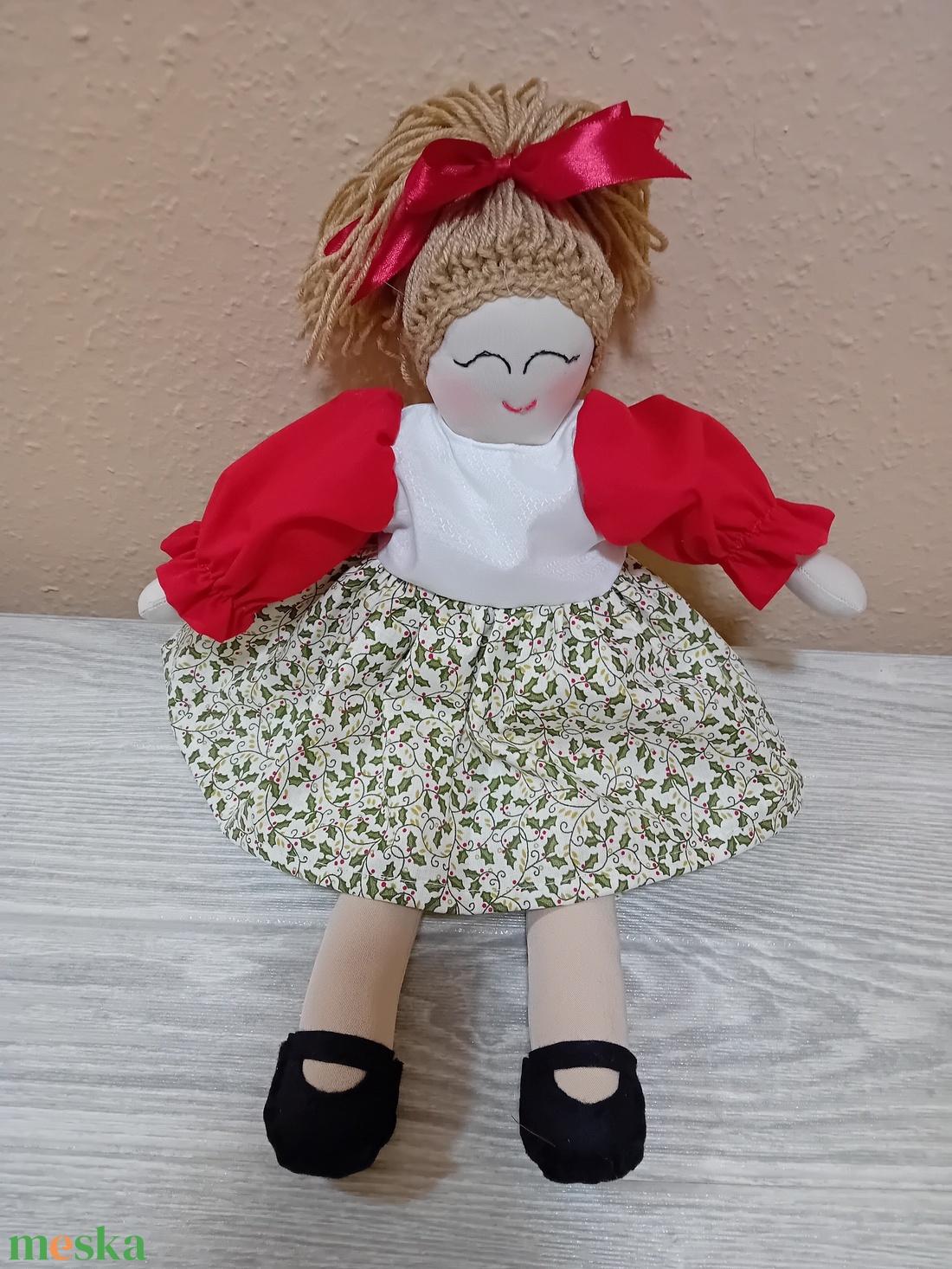 Magyaros ruhás baba öltöztethető - játék & sport - baba & babaház - baba - Meska.hu