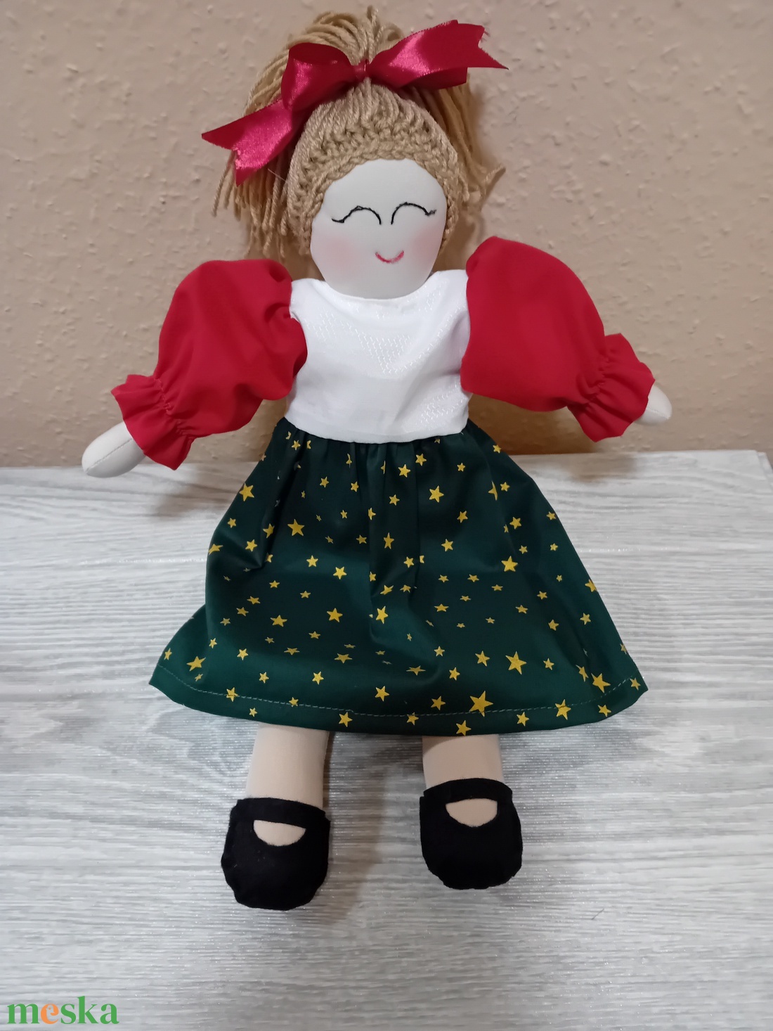 Magyaros ruhás baba öltöztethető - játék & sport - baba & babaház - baba - Meska.hu