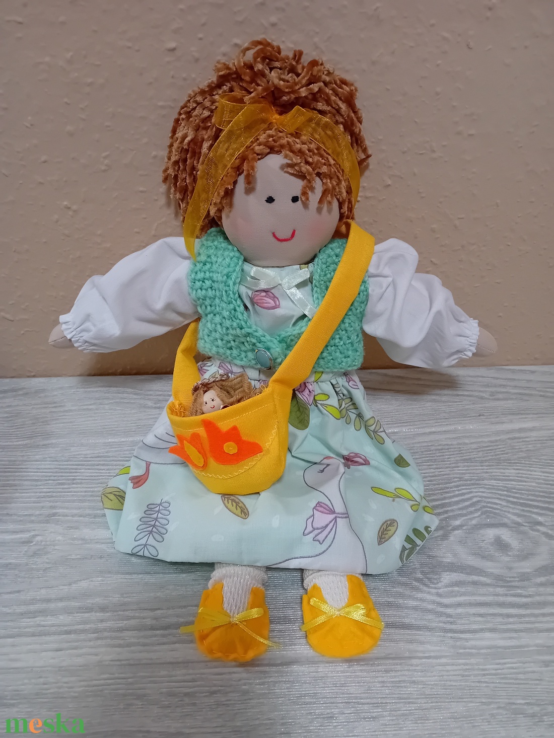 Rongyi baba öltöztethető - játék & sport - baba & babaház - baba - Meska.hu