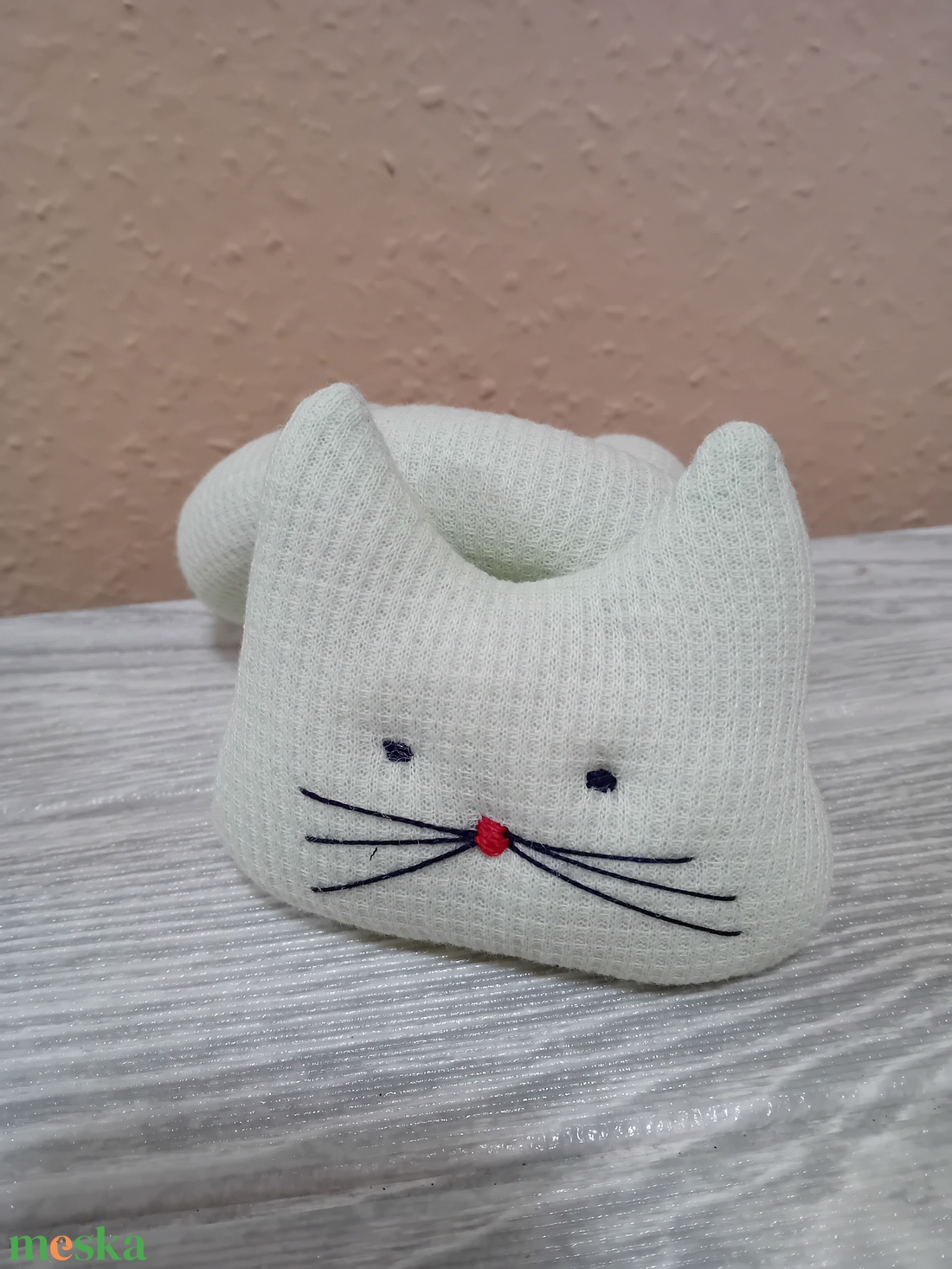 Cica gyerekjáték - otthon & életmód - babaszoba, gyerekszoba - gyerek díszpárna - Meska.hu