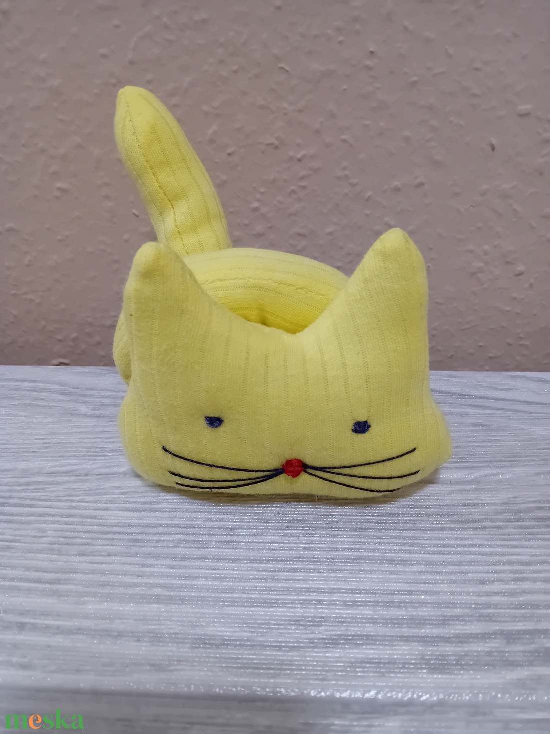 Cica gyerekjáték - otthon & életmód - babaszoba, gyerekszoba - gyerek díszpárna - Meska.hu