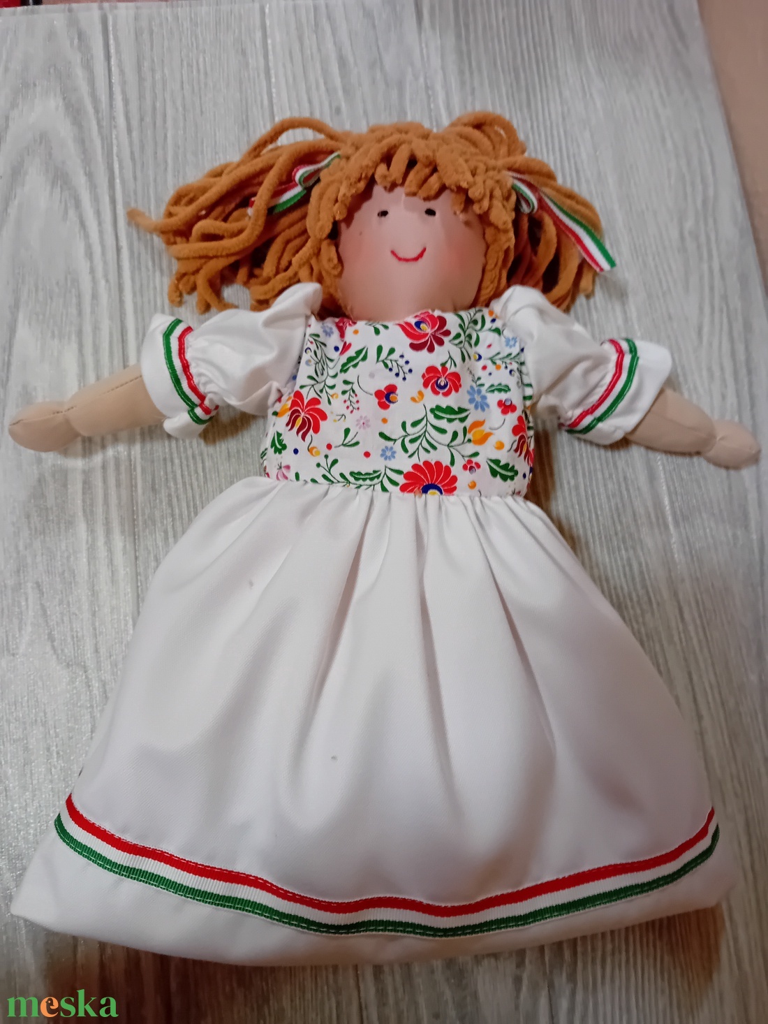 Magyaros ruhás baba öltöztethető - játék & sport - baba & babaház - baba - Meska.hu