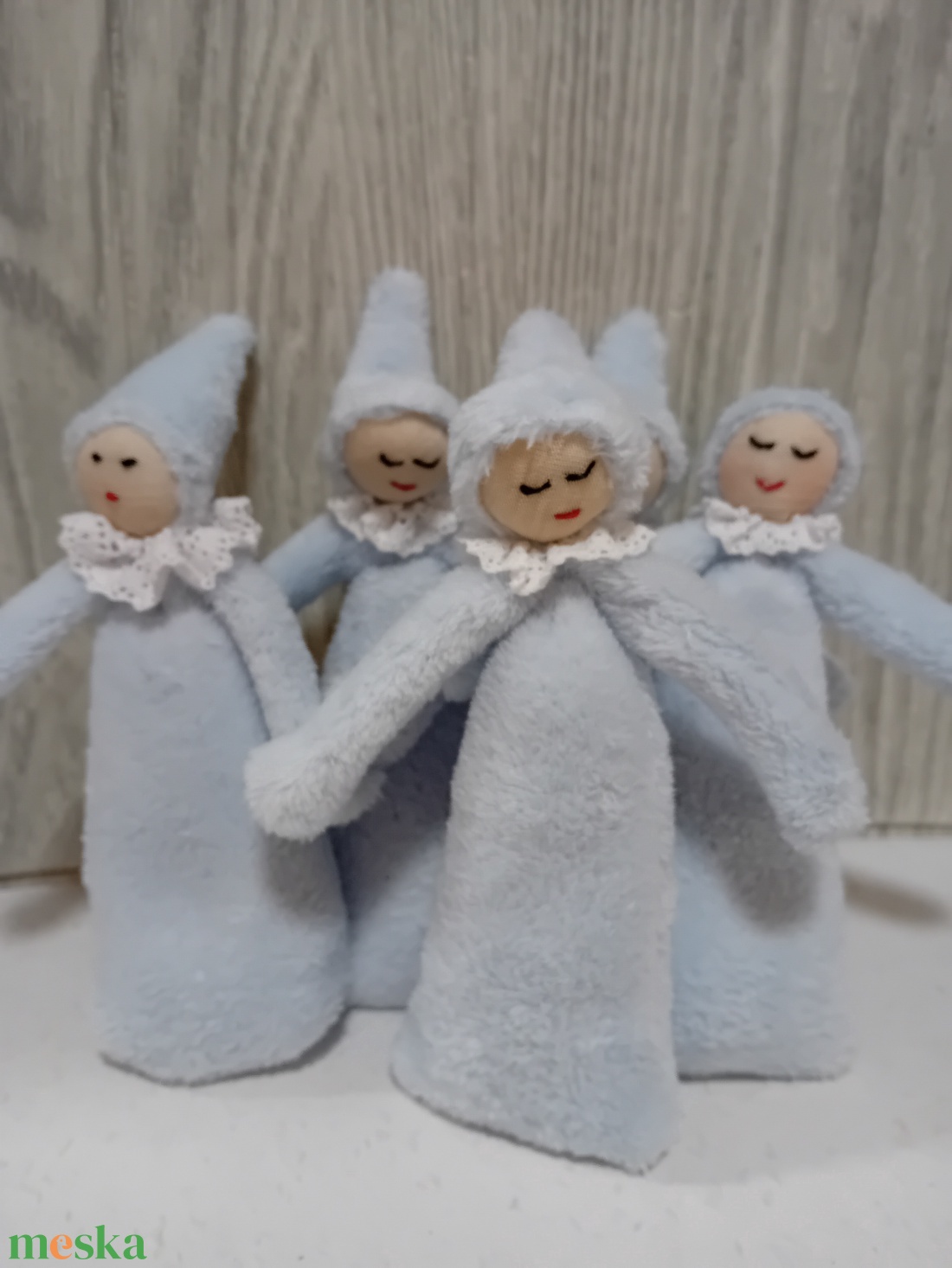 Plüss manó - karácsony - karácsonyi lakásdekoráció - karácsonyi manók, figurák - Meska.hu