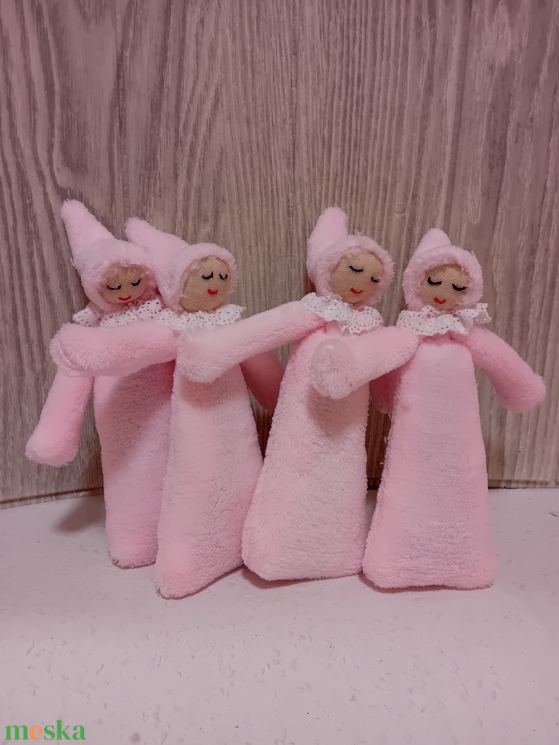 Plüss manó - karácsony - karácsonyi lakásdekoráció - karácsonyi manók, figurák - Meska.hu