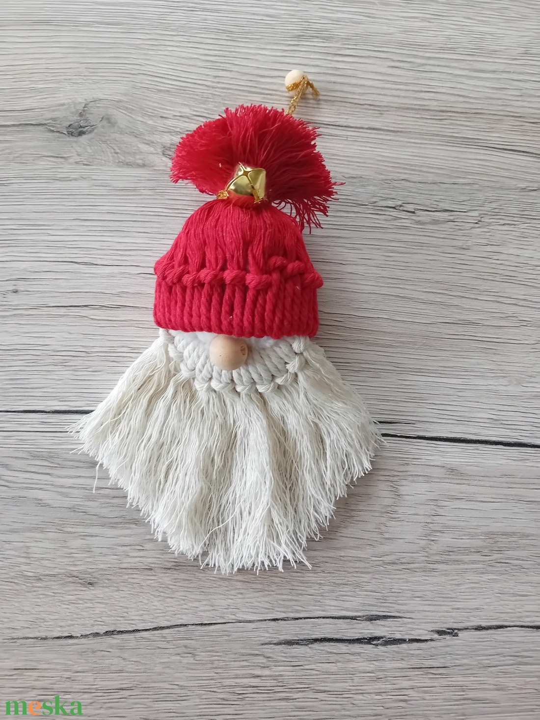  karácsonyfadísz manó - otthon & életmód - dekoráció - fali és függő dekoráció - függődísz - Meska.hu