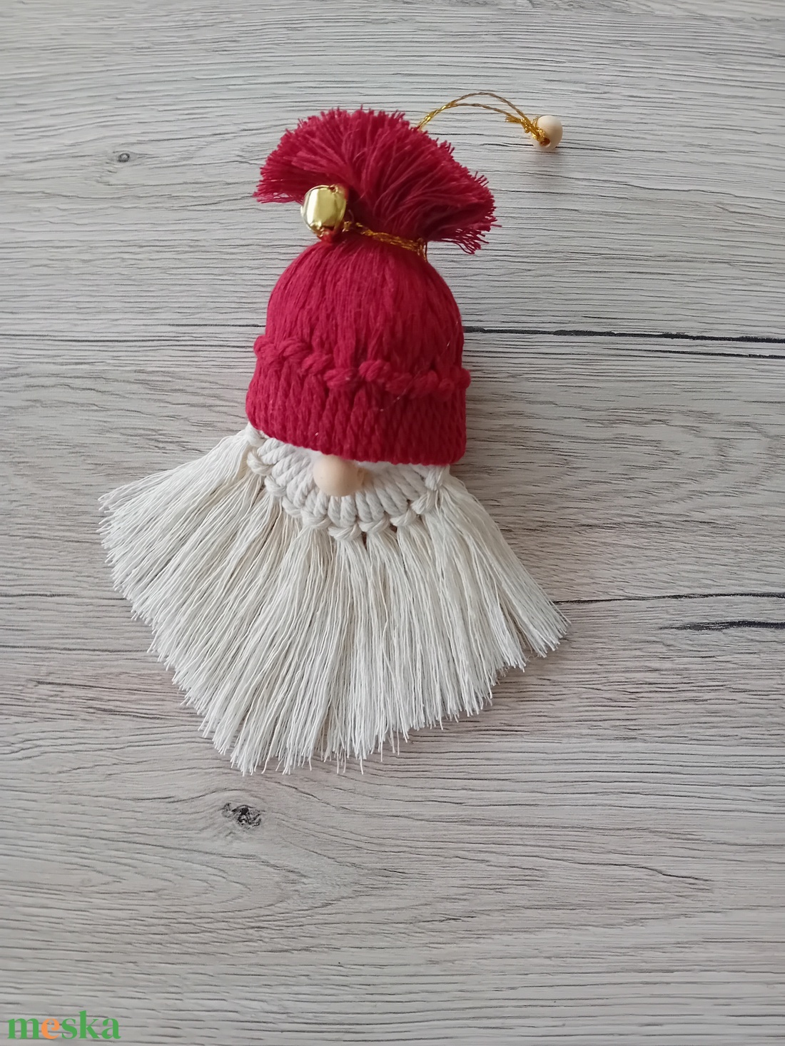  karácsonyfadísz manó - otthon & életmód - dekoráció - fali és függő dekoráció - függődísz - Meska.hu