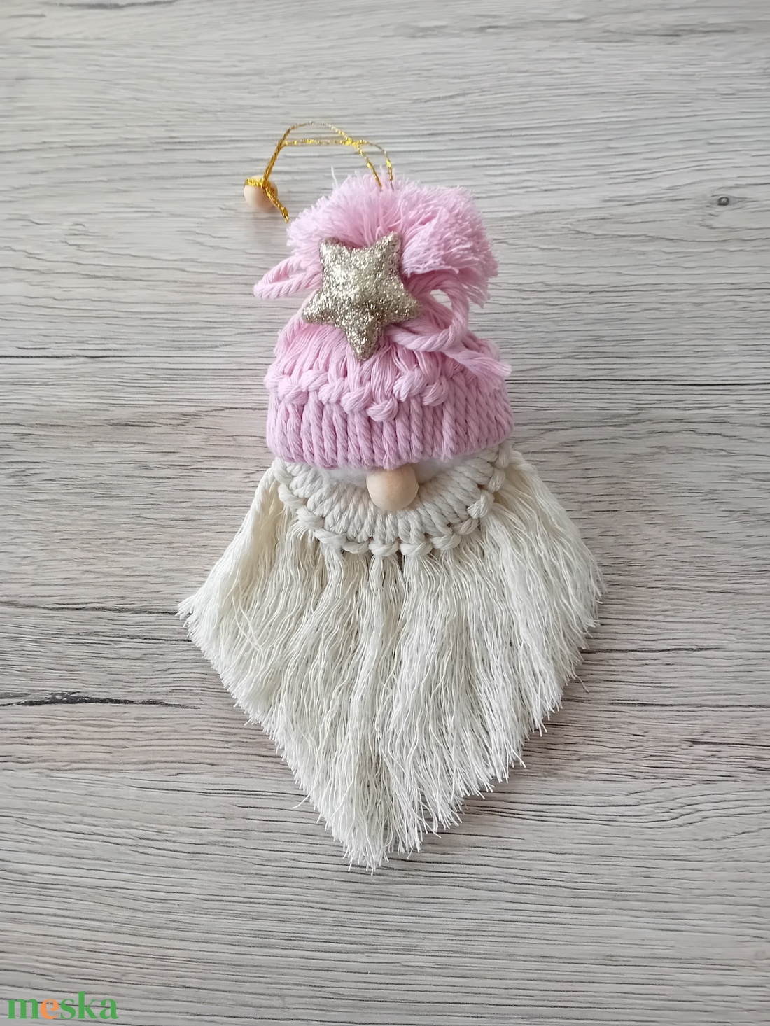  karácsonyfadísz manó - otthon & életmód - dekoráció - fali és függő dekoráció - függődísz - Meska.hu