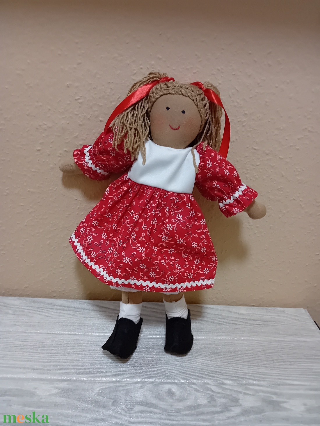 Magyaros ruhás baba öltöztethető - játék & sport - baba & babaház - baba - Meska.hu