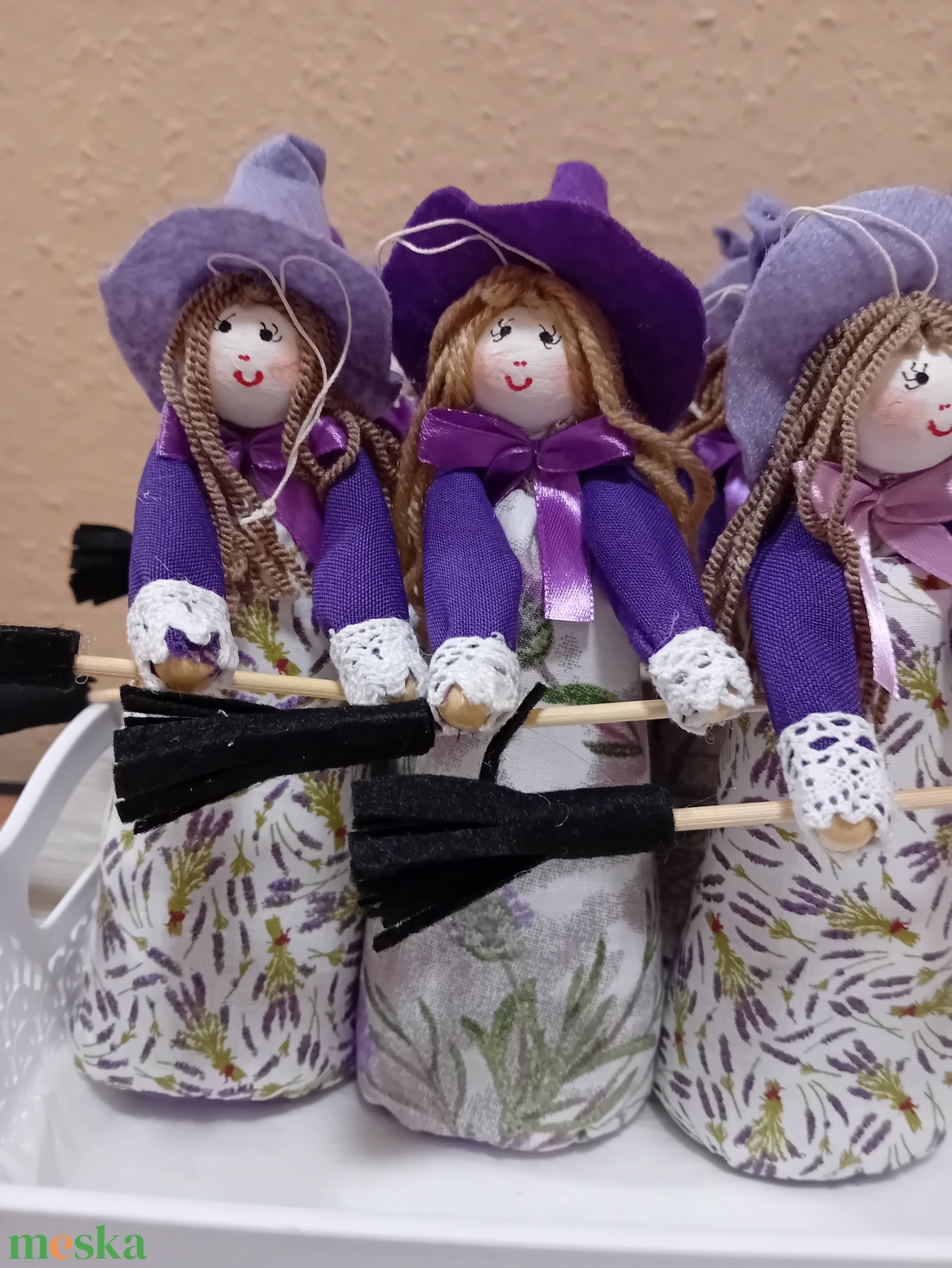 Levendula boszorkány - otthon & életmód - dekoráció - dísztárgy - Meska.hu