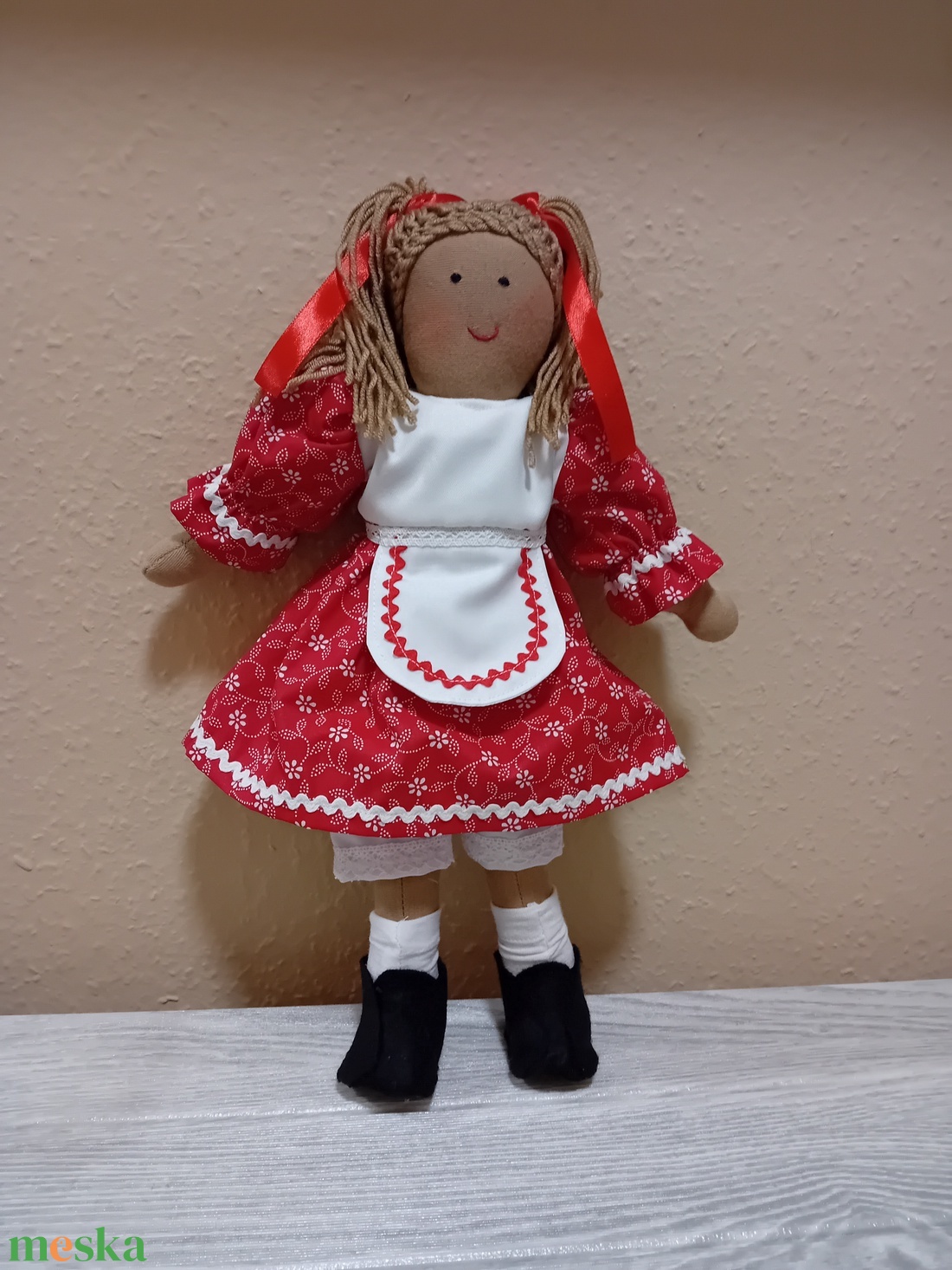 Magyaros ruhás baba öltöztethető - játék & sport - baba & babaház - baba - Meska.hu