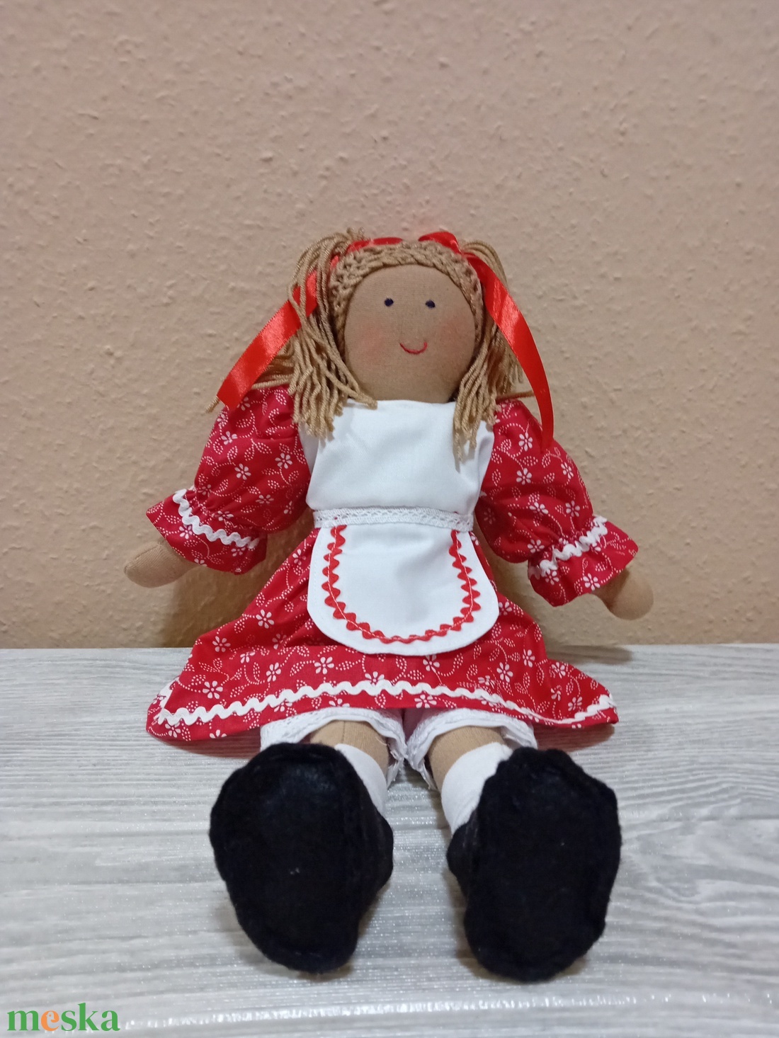 Magyaros ruhás baba öltöztethető - játék & sport - baba & babaház - baba - Meska.hu