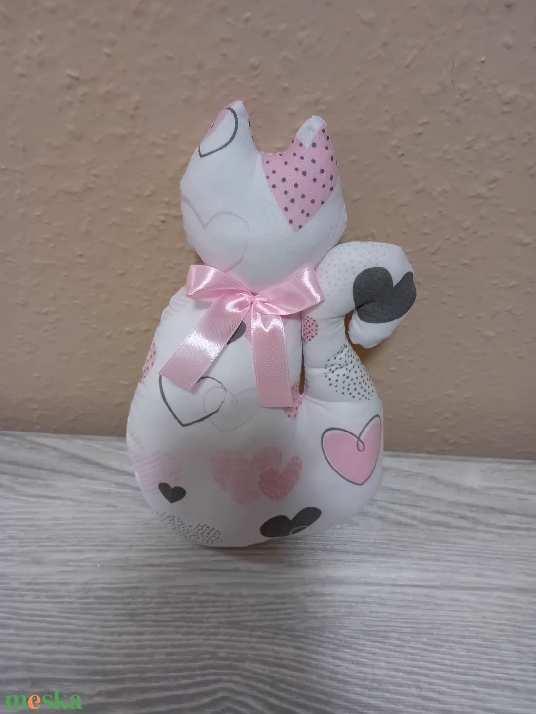 Gyerekszoba dekoráció maci  cica  - baba - mama - baba játékok - szundikendő, alvóka - Meska.hu