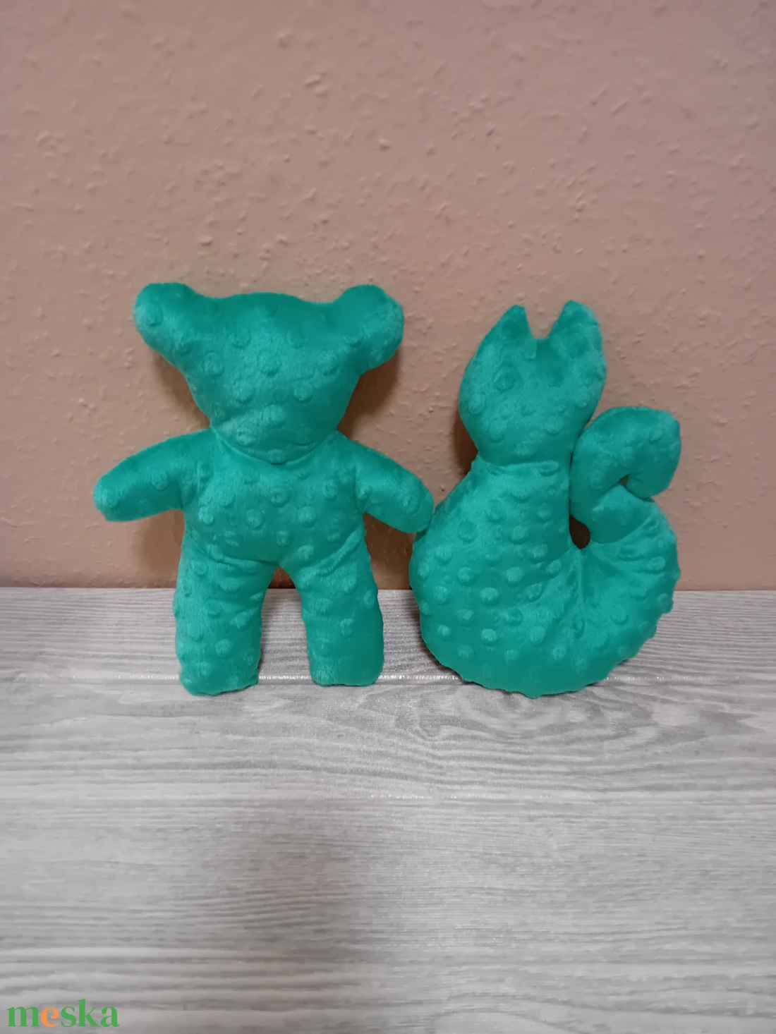 Plüss figurák maci cica kutya - baba - mama - baba játékok - szundikendő, alvóka - Meska.hu