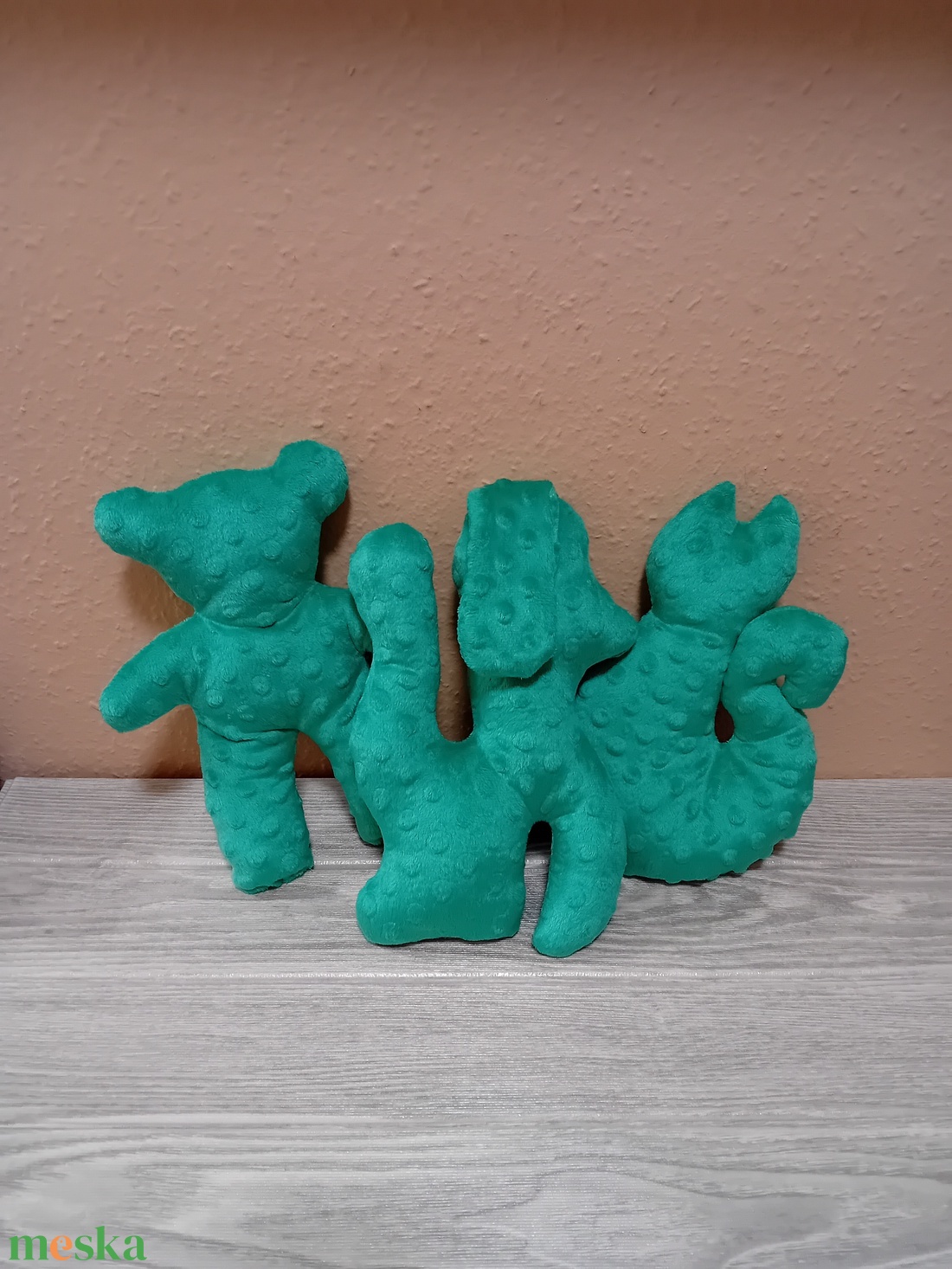 Plüss figurák maci cica kutya - baba - mama - baba játékok - szundikendő, alvóka - Meska.hu