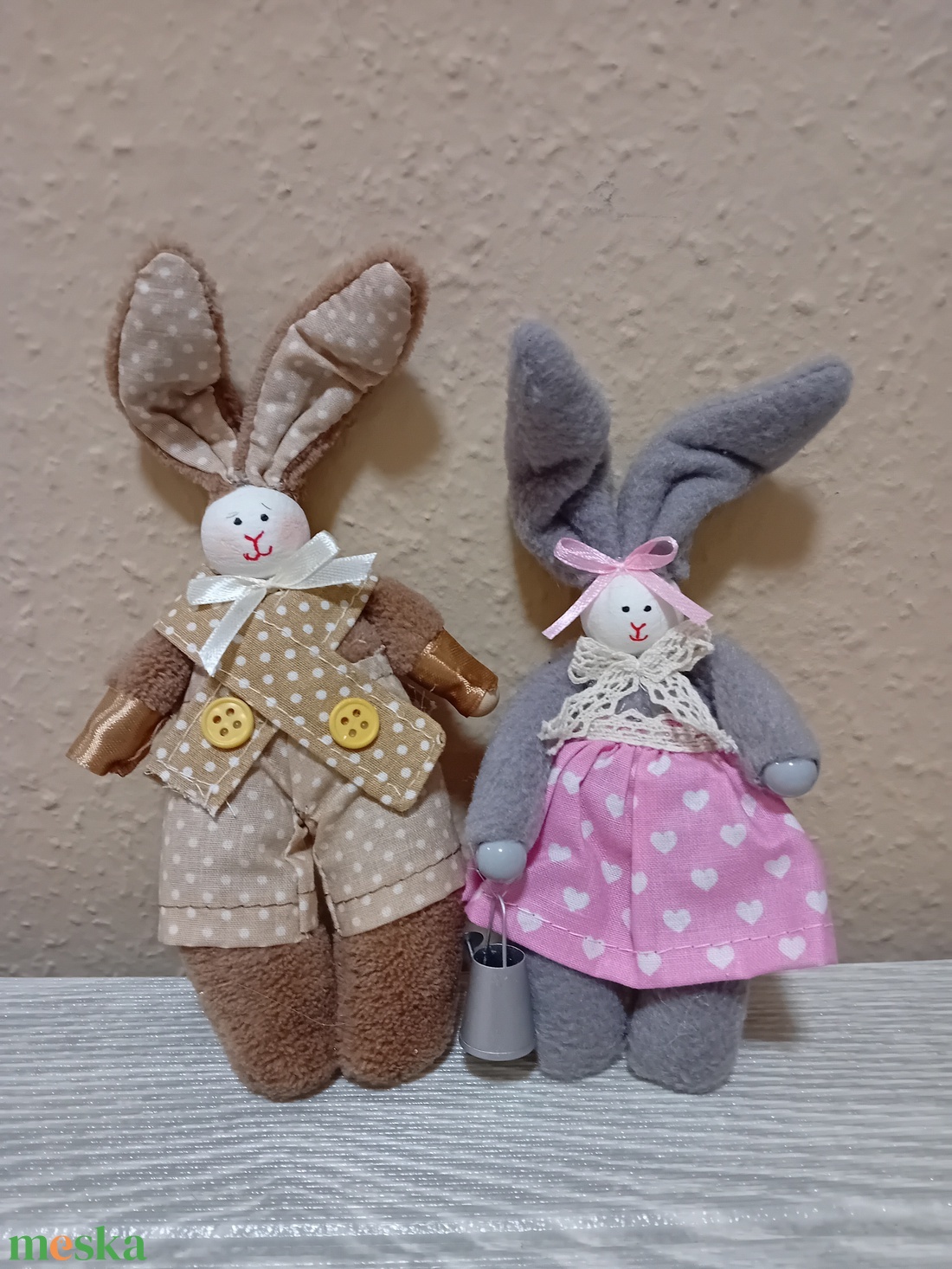 2 db nyuszi - otthon & életmód - dekoráció - fali és függő dekoráció - függődísz - Meska.hu