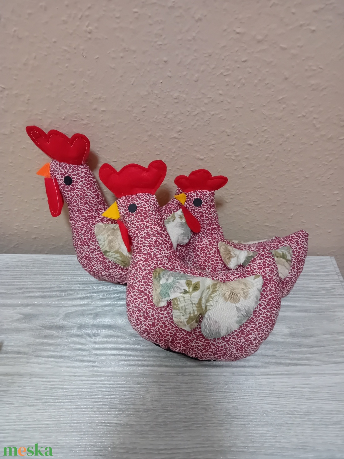 Húsvéti kendermagos tyúk - otthon & életmód - dekoráció - asztal és polc dekoráció - asztaldísz - Meska.hu