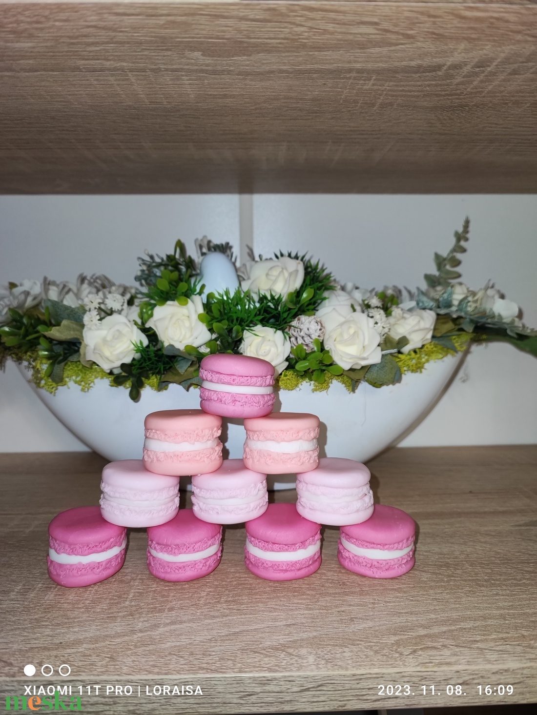 Macaron  cukormassza cukorfigura, bármilyen szín kérhető  - otthon & életmód - konyhafelszerelés, tálalás - sütés, főzés - sütidísz - Meska.hu