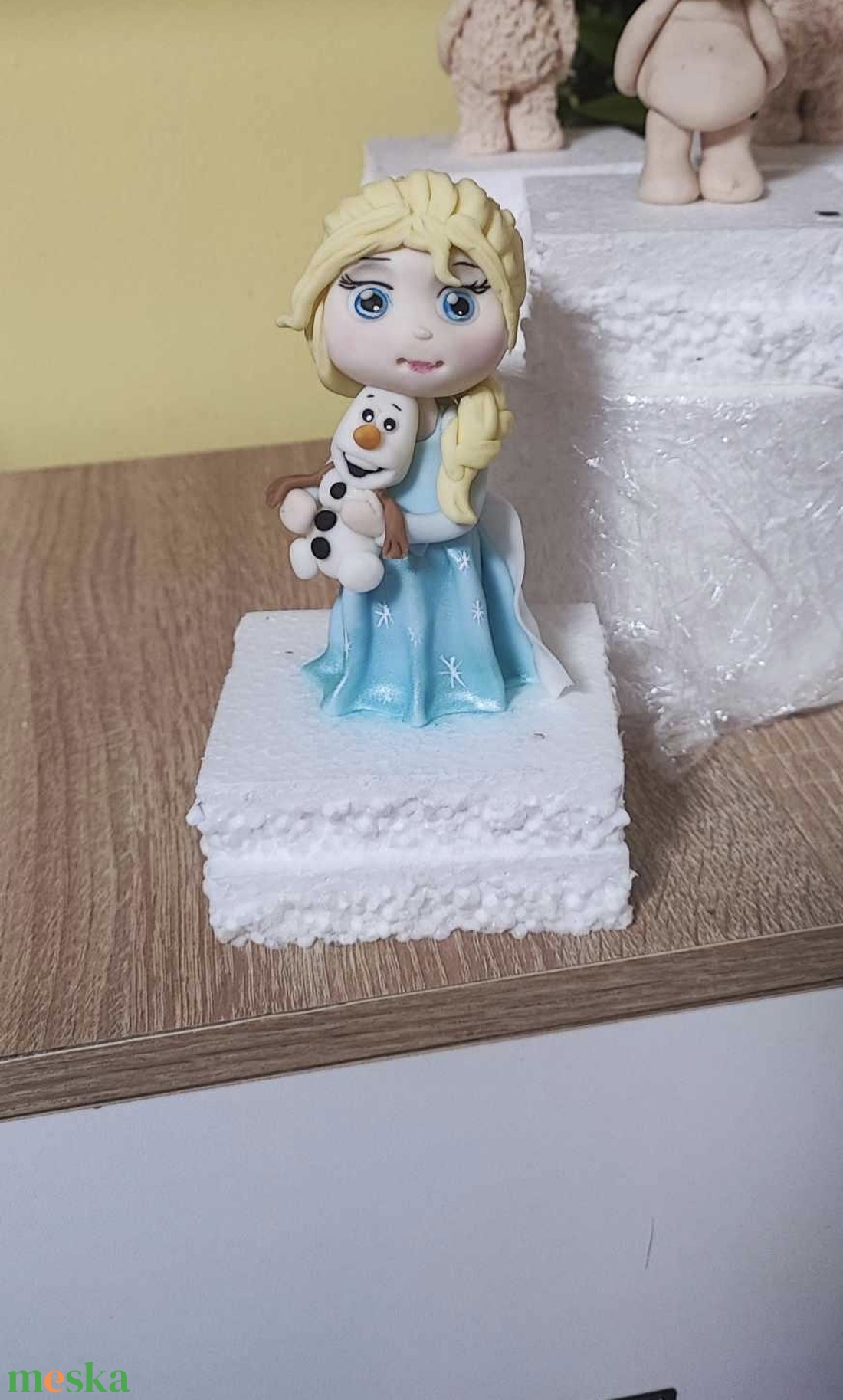 Elza 12 cm magas cukorfigura  - otthon & életmód - konyhafelszerelés, tálalás - sütés, főzés - sütidísz - Meska.hu