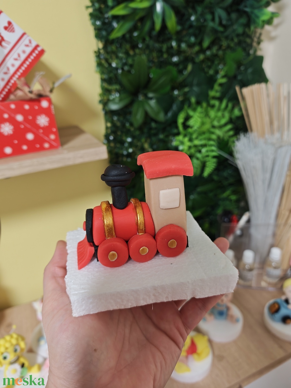 Kismozdony  cukormassza cukorfigura - otthon & életmód - konyhafelszerelés, tálalás - sütés, főzés - sütidísz - Meska.hu