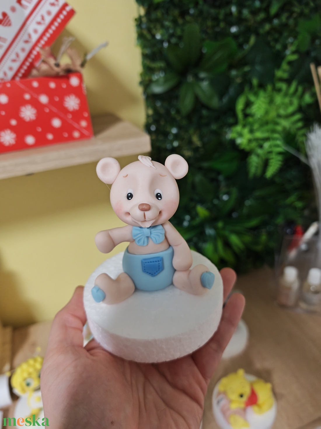 Macika cukormassza cukorfigura - otthon & életmód - konyhafelszerelés, tálalás - sütés, főzés - sütidísz - Meska.hu