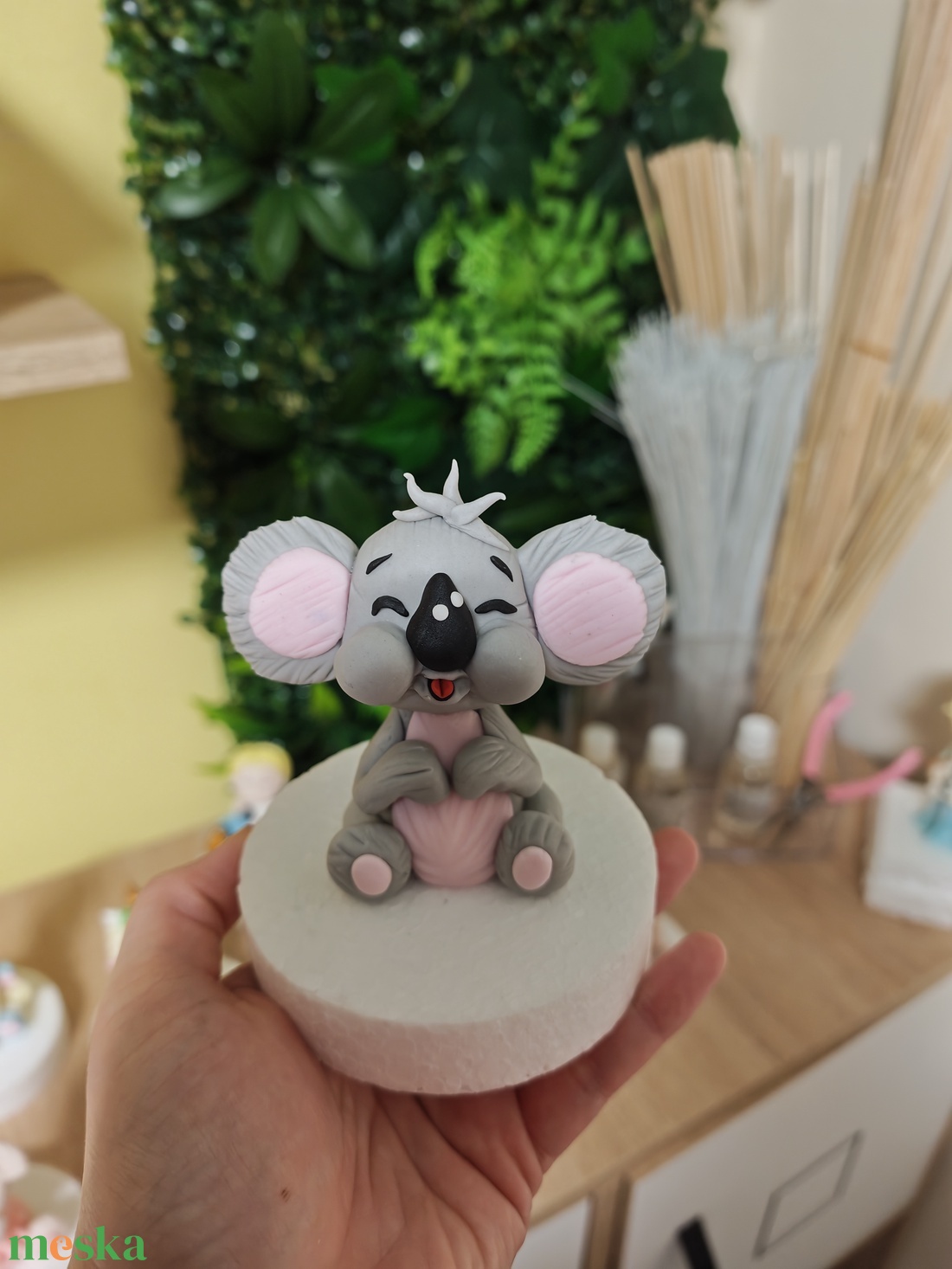 Koala cukormassza cukorfigura - otthon & életmód - konyhafelszerelés, tálalás - sütés, főzés - sütidísz - Meska.hu