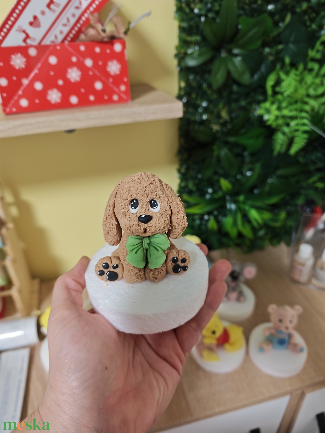Kutya cukormassza cukorfigura - otthon & életmód - konyhafelszerelés, tálalás - sütés, főzés - sütidísz - Meska.hu