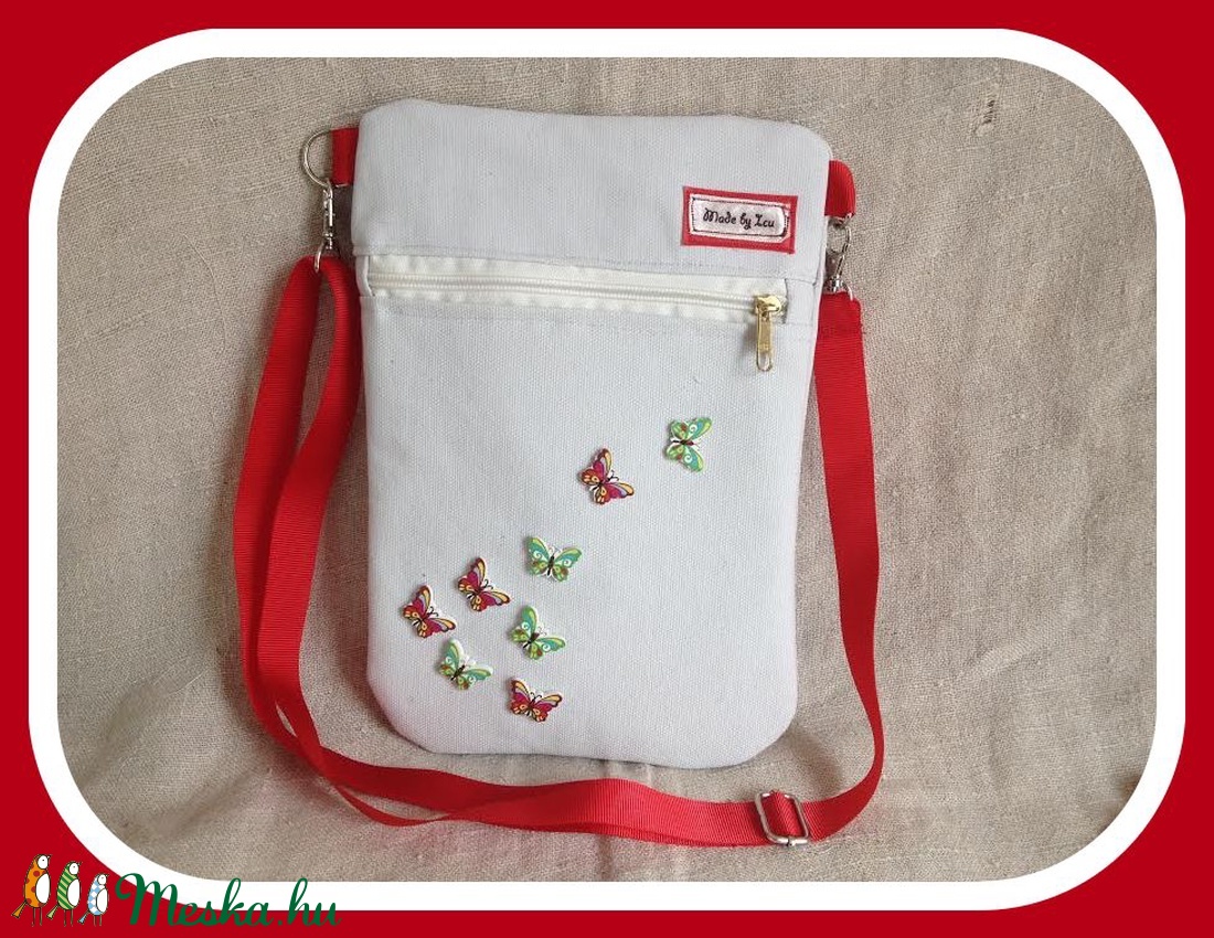 Fesztivál táska. Értékőrző pillangók -  - Meska.hu