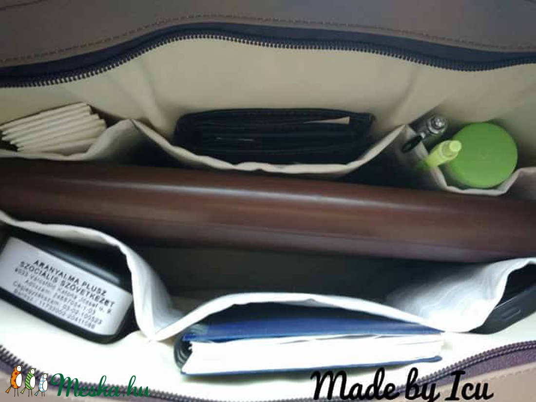 Színátmentes farmer táska -  - Meska.hu