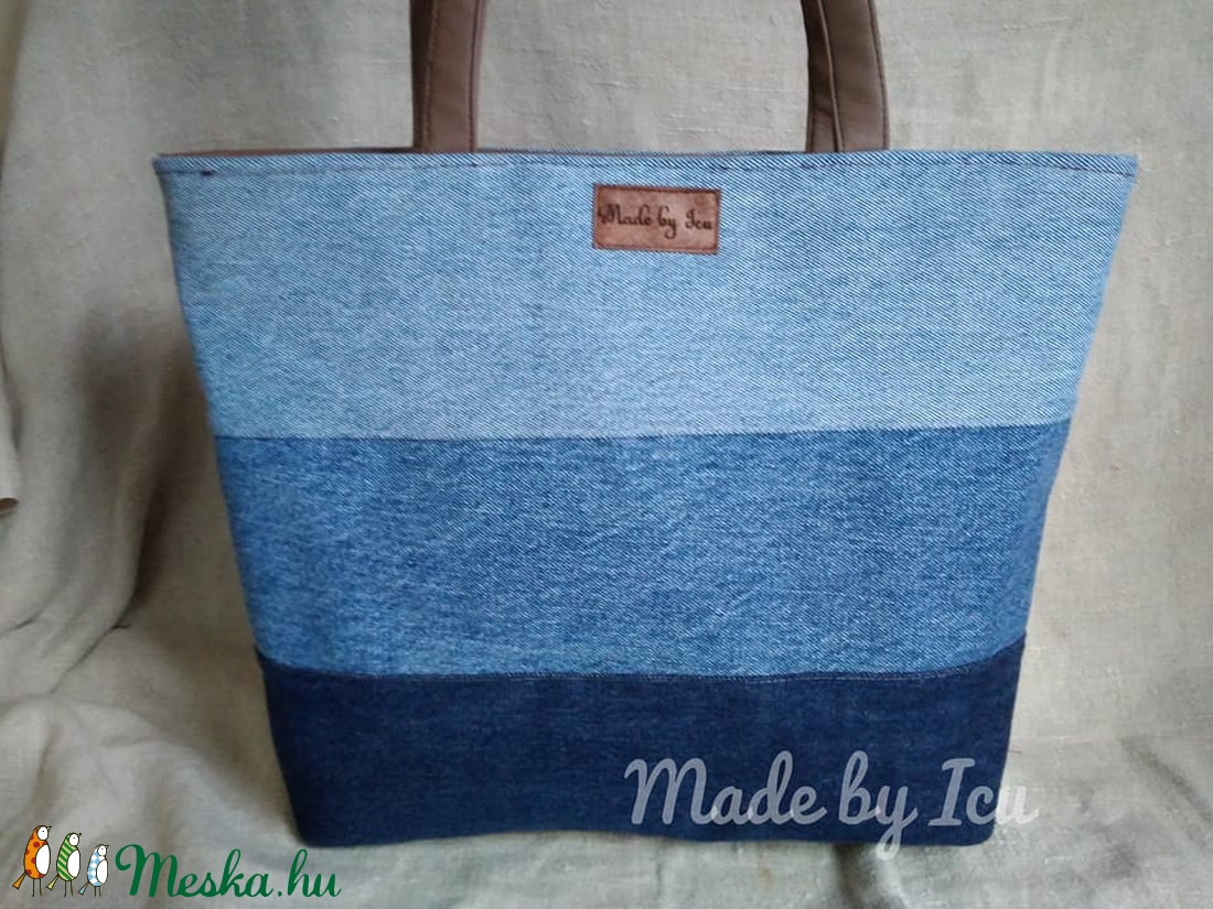 Színátmentes farmer táska -  - Meska.hu