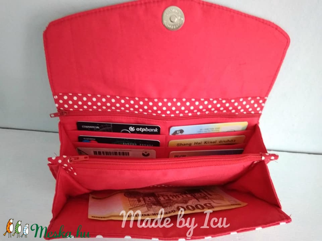 Pöttyös pénztárca -  - Meska.hu