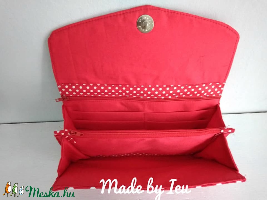 Pöttyös pénztárca -  - Meska.hu
