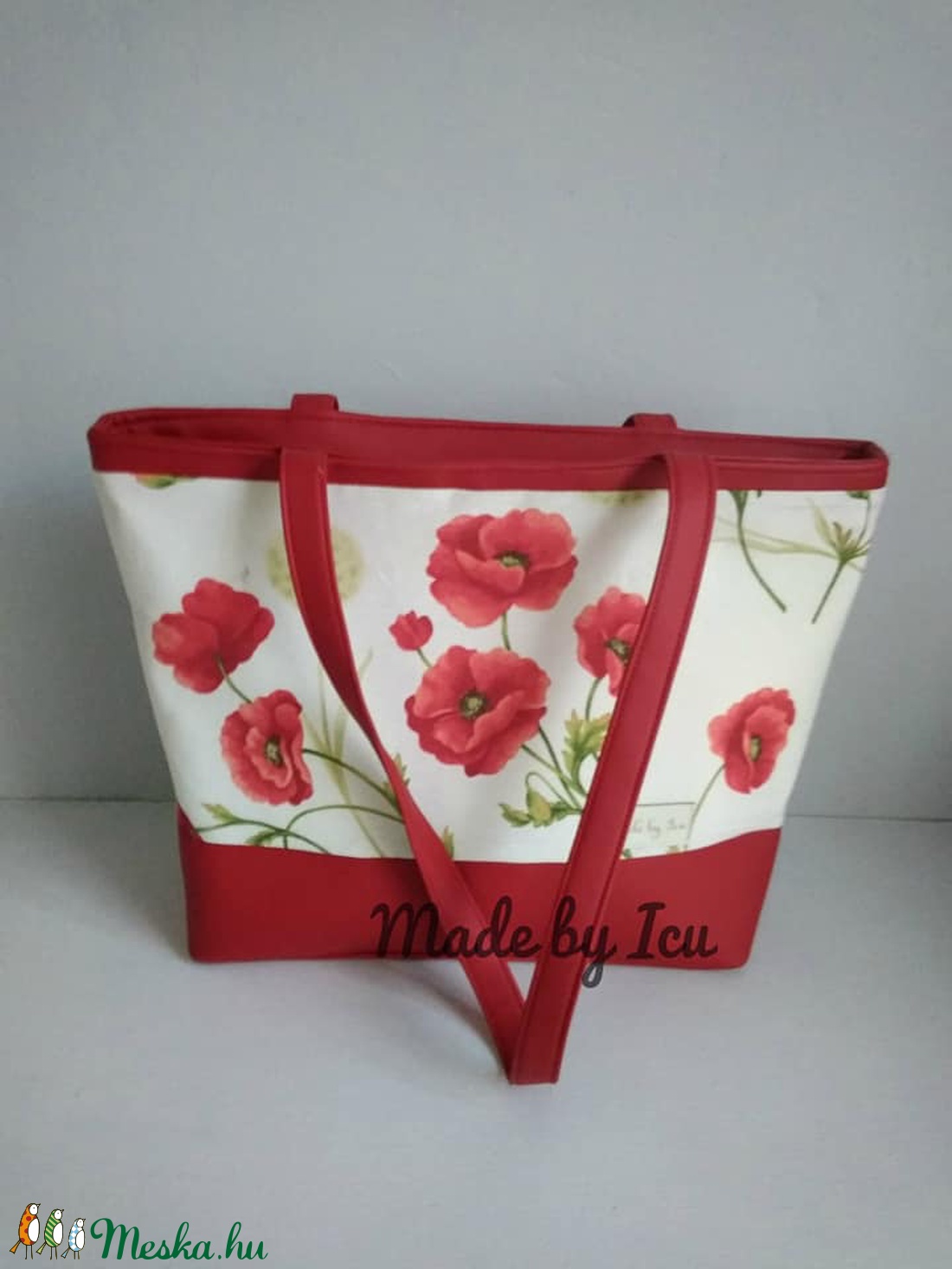 Pipacsos táska -  - Meska.hu