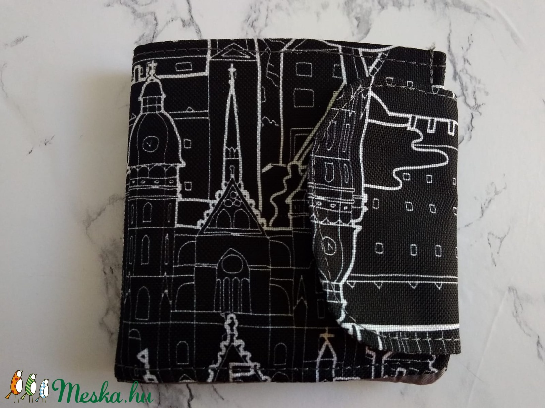 XS méretű házas pénztárca - táska & tok - pénztárca & más tok - pénztárca - Meska.hu