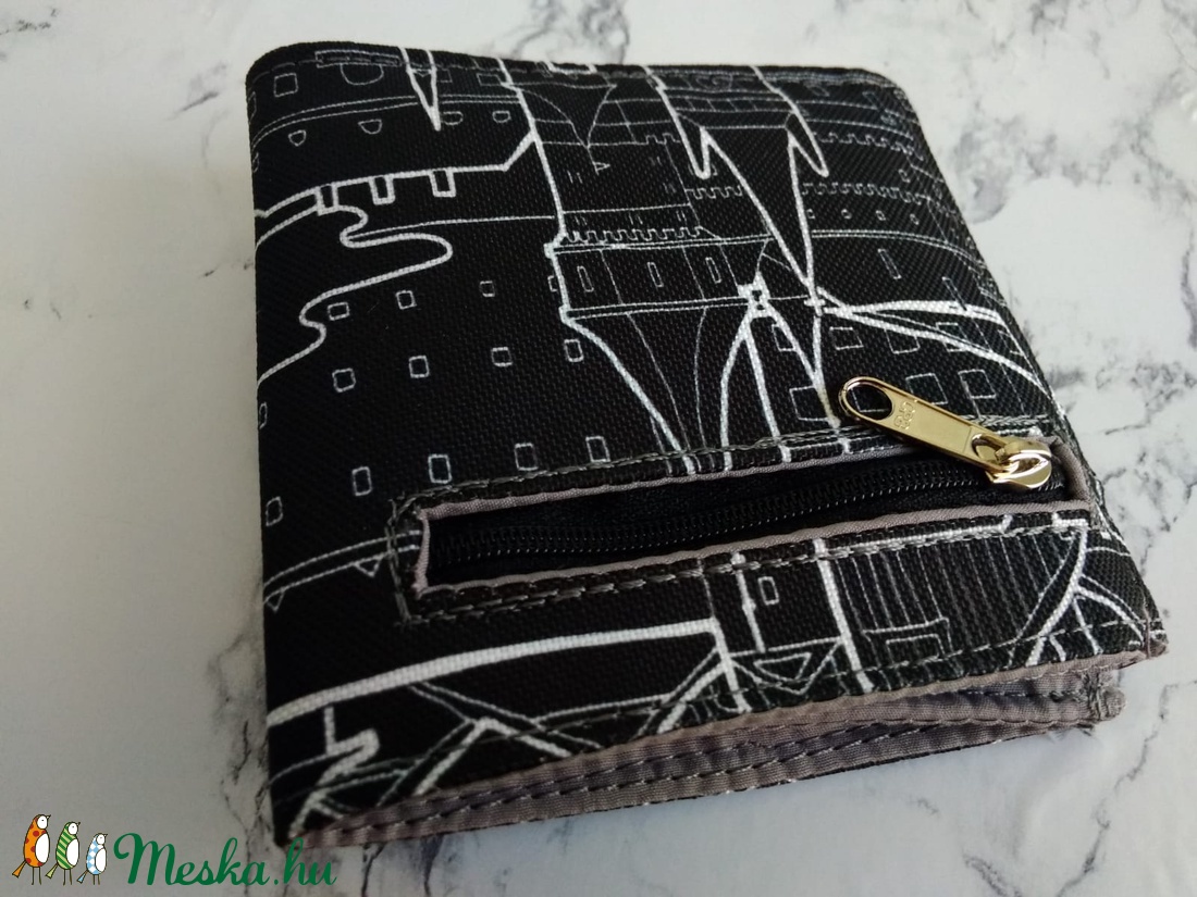 XS méretű házas pénztárca - táska & tok - pénztárca & más tok - pénztárca - Meska.hu