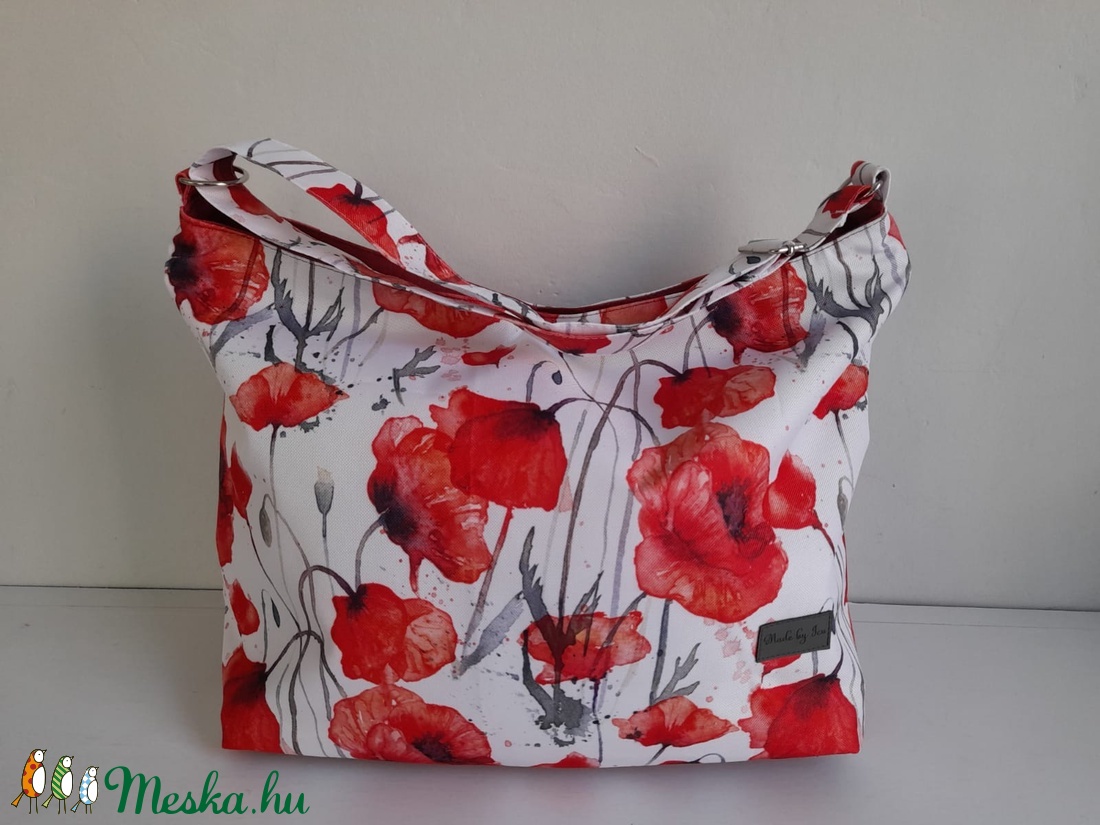 Pipacsos Armanda táska - táska & tok - kézitáska & válltáska - válltáska - Meska.hu