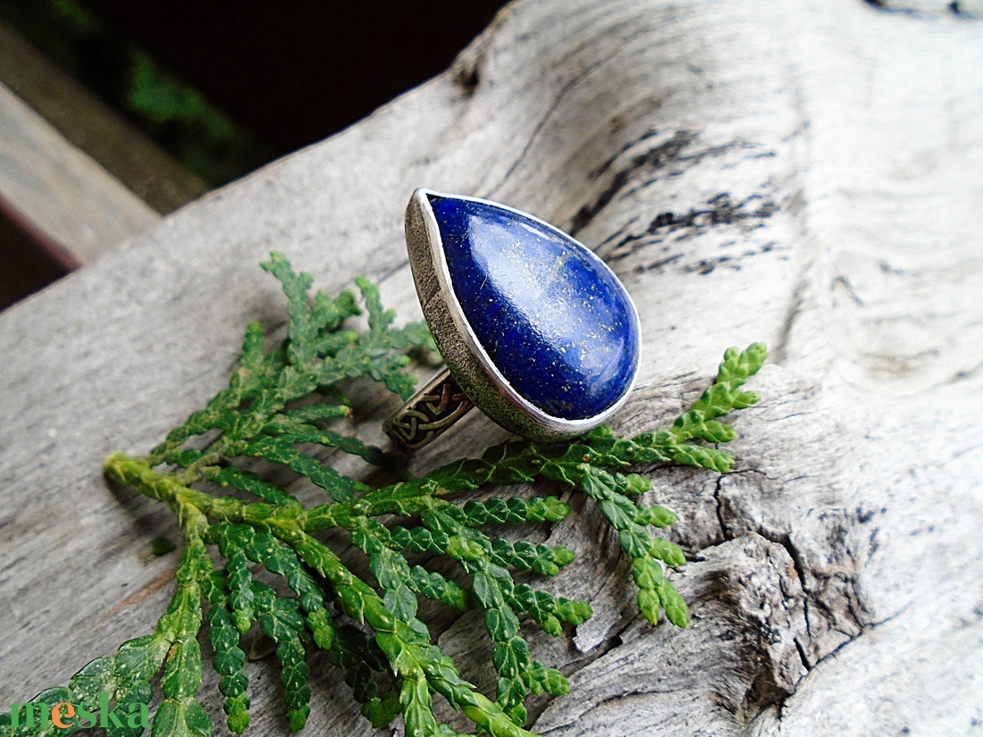 Ezüst Gyűrű Ag925/1000 Lapis Lazuli - ékszer - gyűrű - statement gyűrű - Meska.hu Ezüst Gyűrű Ag925/1000 Lapis Lazuli - ékszer - gyűrű - statement gyűrű - Meska.hu