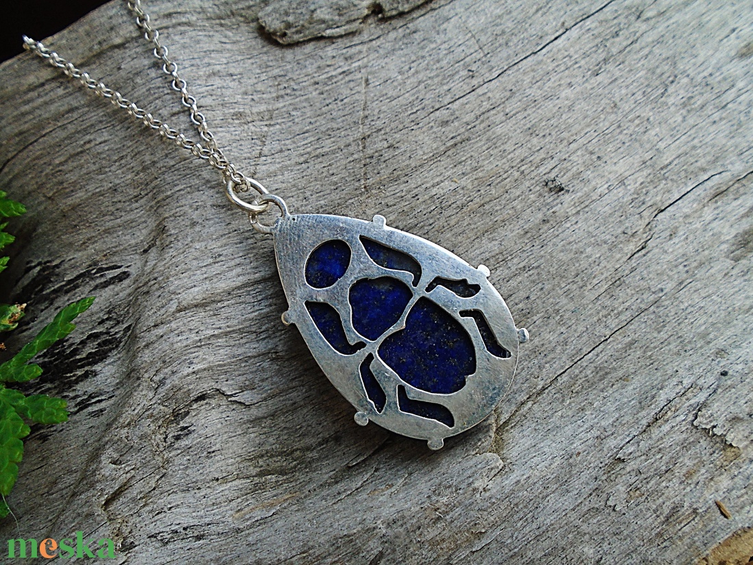 Ezüst medál Ag925/1000 Lapis Lazuli Skarab - ékszer - nyaklánc - medál - Meska.hu Ezüst medál Ag925/1000 Lapis Lazuli Skarab - ékszer - nyaklánc - medál - Meska.hu
