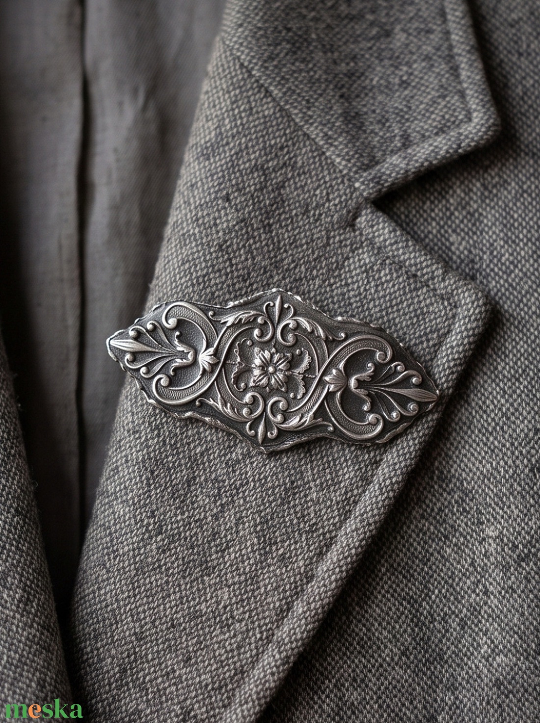 Ón bross - Barok  - ékszer - kitűző és bross - Meska.hu