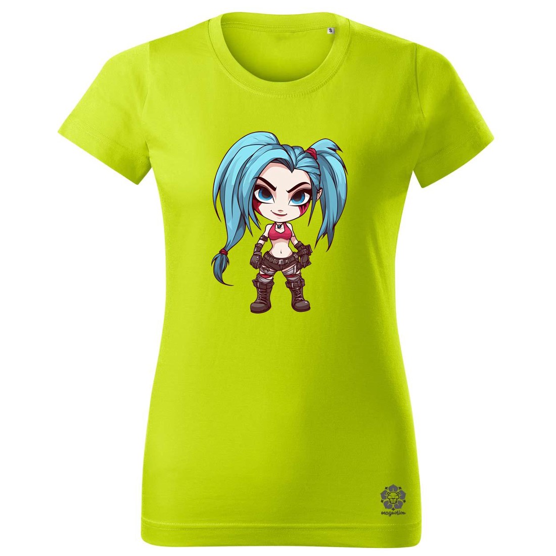 Chibi Jinx v3 - ruha & divat - női ruha - póló, felső - Meska.hu Chibi Jinx v3 - ruha & divat - női ruha - póló, felső - Meska.hu