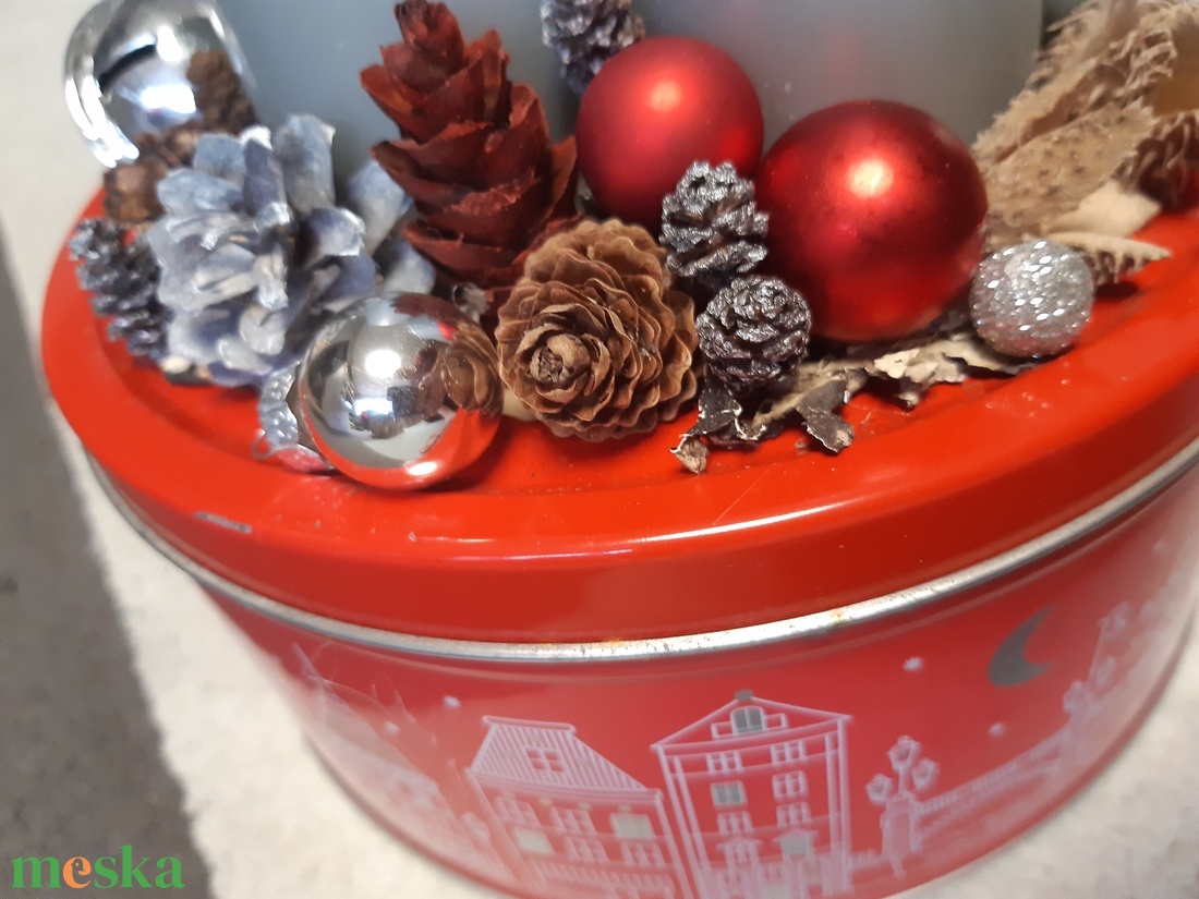 Adventi asztaldísz koszorú - karácsony - adventi díszek - adventi asztaldísz - Meska.hu Adventi asztaldísz koszorú - karácsony - adventi díszek - adventi asztaldísz - Meska.hu