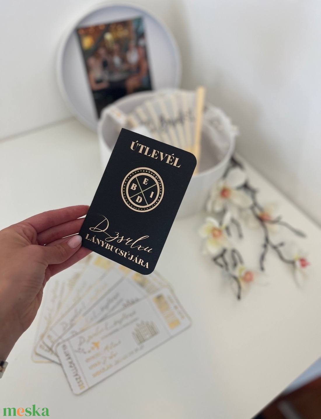 � Lánybúcsú útlevél + beszállókártya � Meghívó egy felejthetetlen kalandra - esküvő - lánybúcsú - Meska.hu